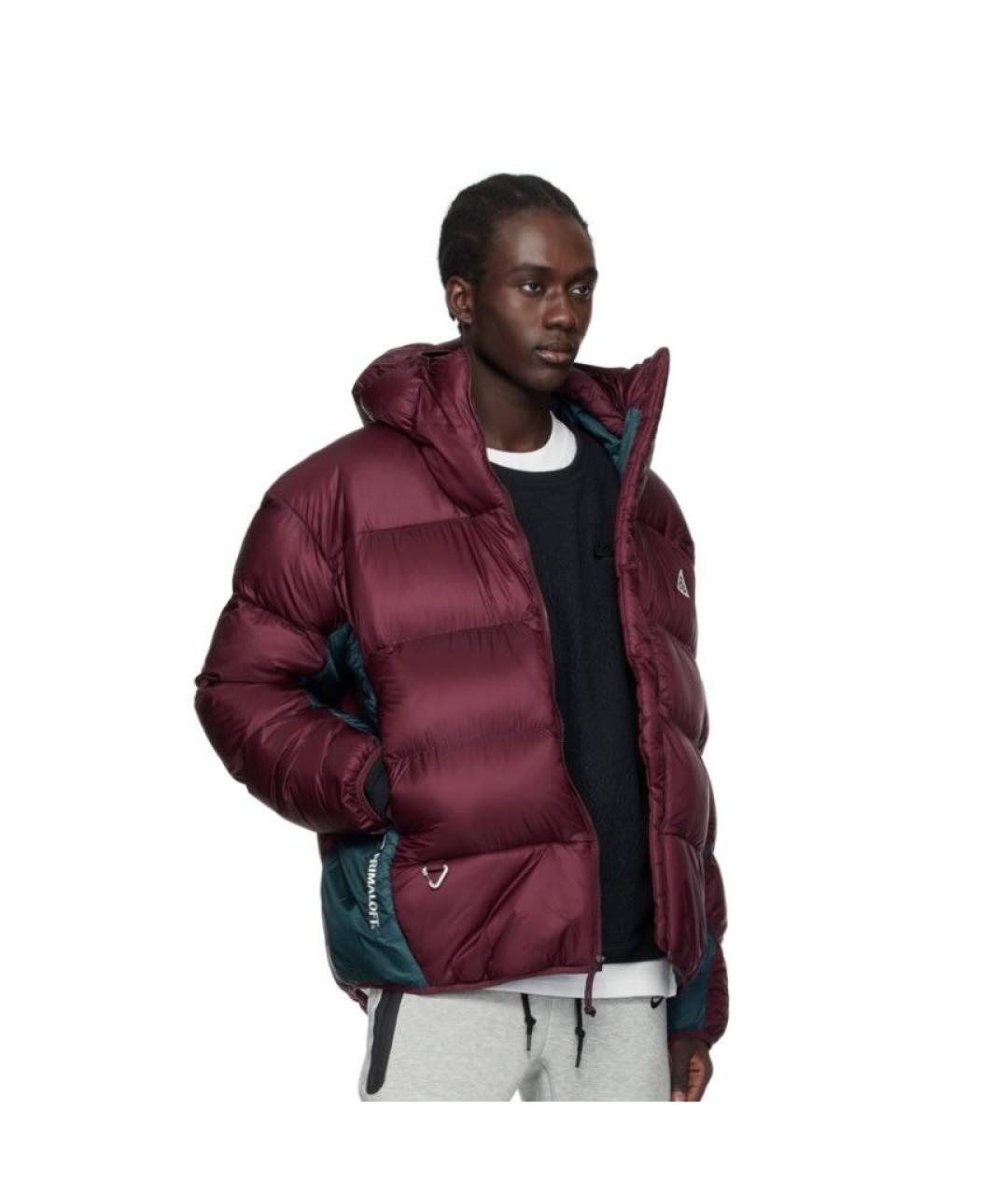 NIKE ACG Бордовая куртка, фото 2