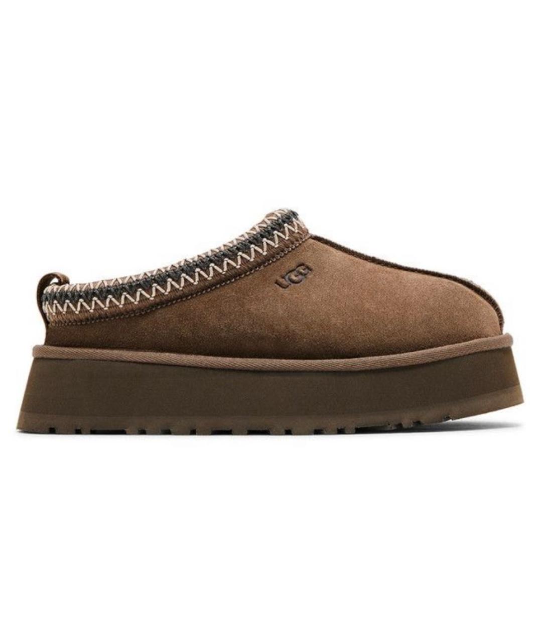 UGG AUSTRALIA Коричневые замшевые мюли, фото 7