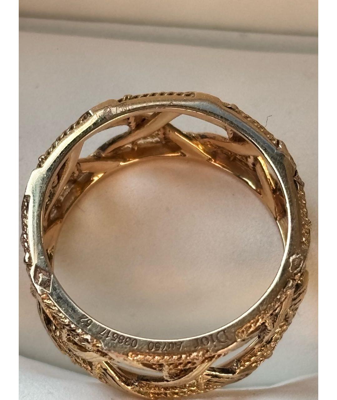 CHRISTIAN DIOR Золотое кольцо из желтого золота, фото 8
