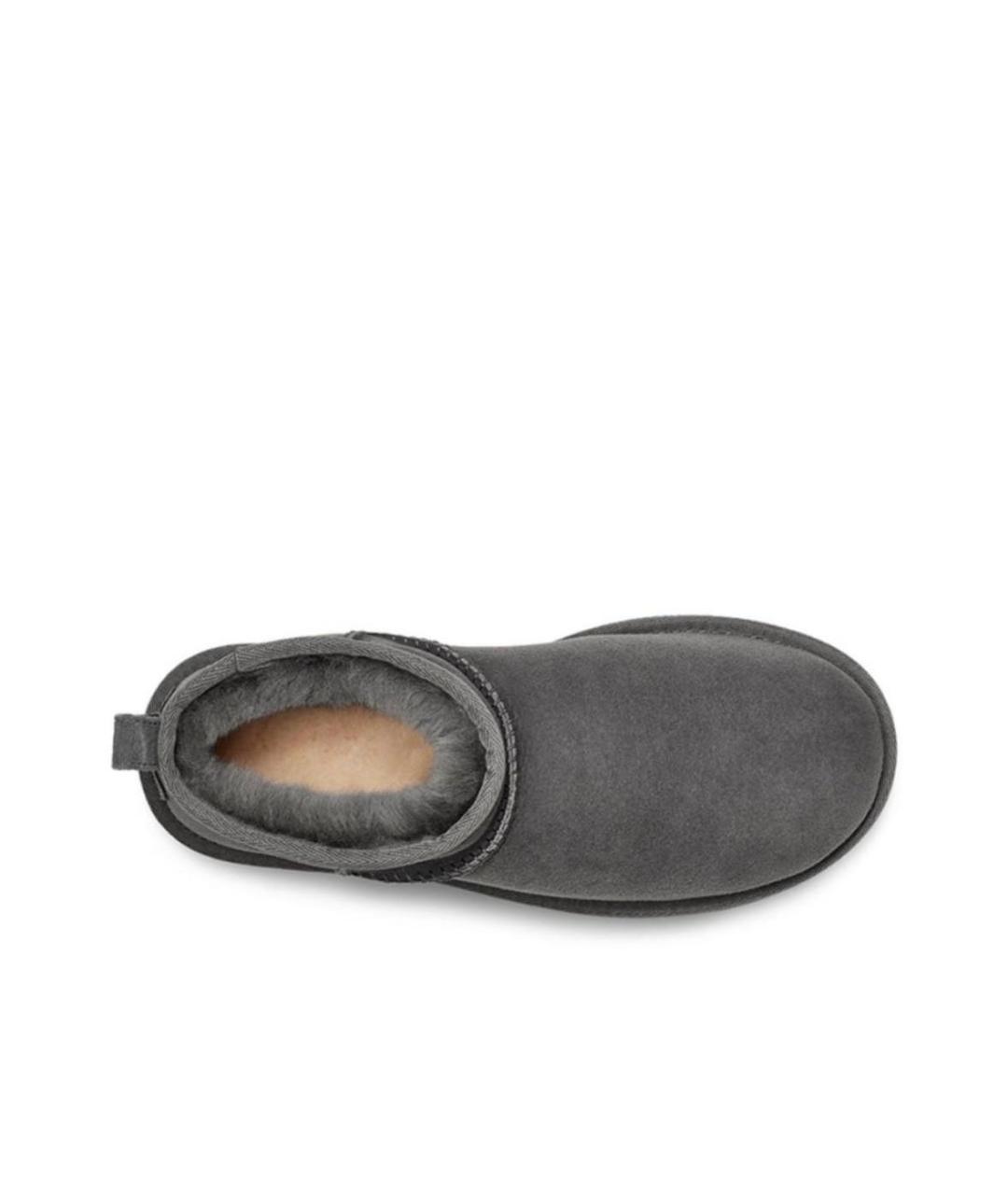 UGG AUSTRALIA Серые замшевые ботинки, фото 4