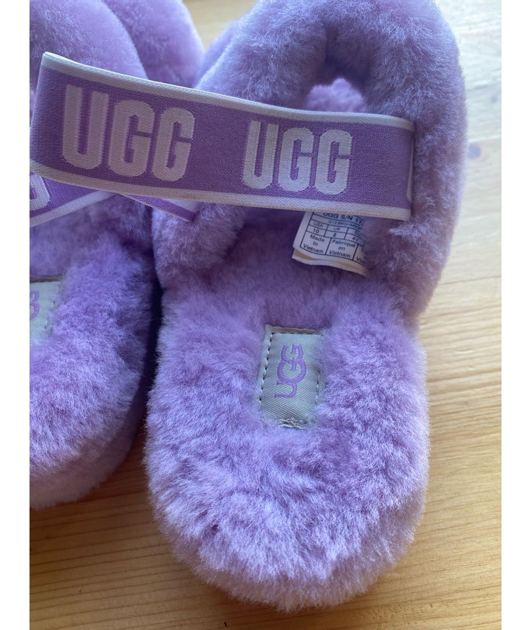 UGG AUSTRALIA Фиолетовые сандалии, фото 7