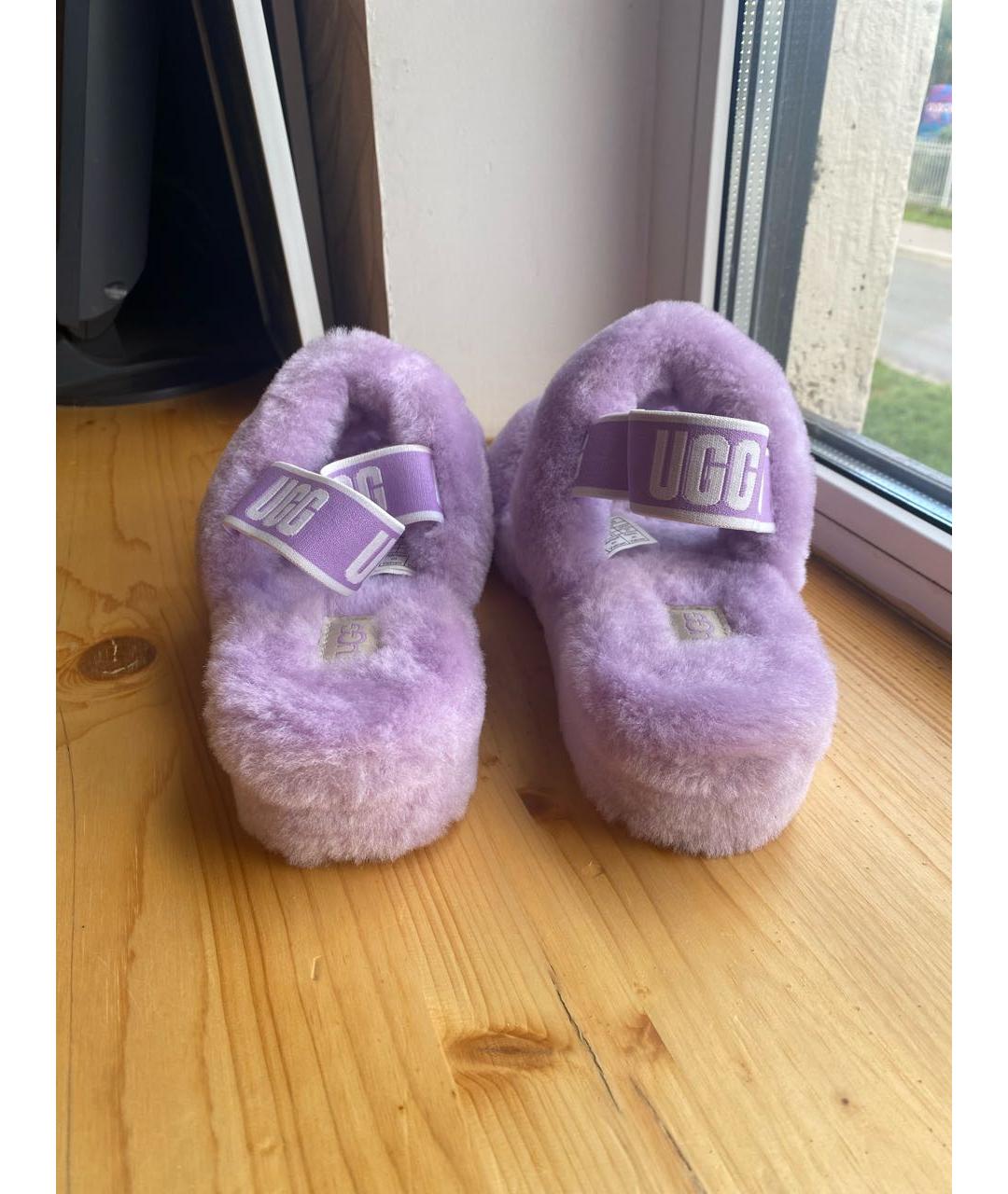 UGG AUSTRALIA Фиолетовые сандалии, фото 4
