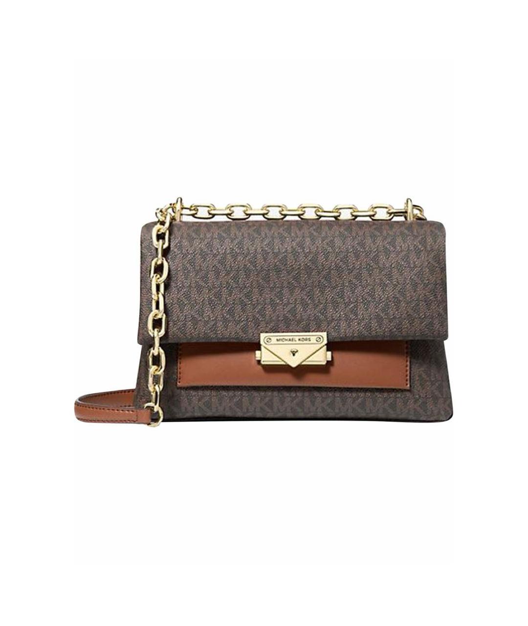 MICHAEL KORS Коричневая сумка через плечо, фото 4