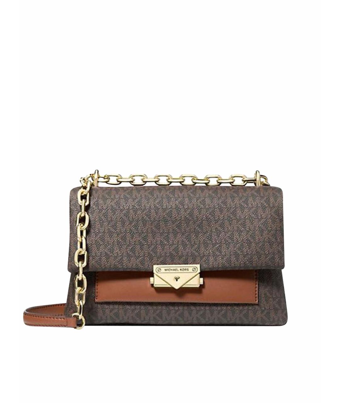 MICHAEL KORS Коричневая сумка через плечо, фото 1