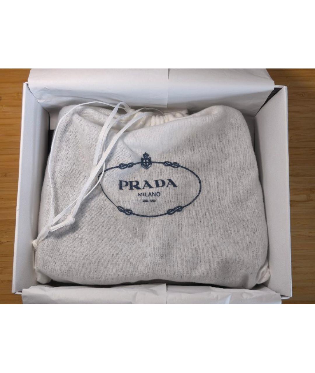 PRADA Черная сумка с короткими ручками, фото 8