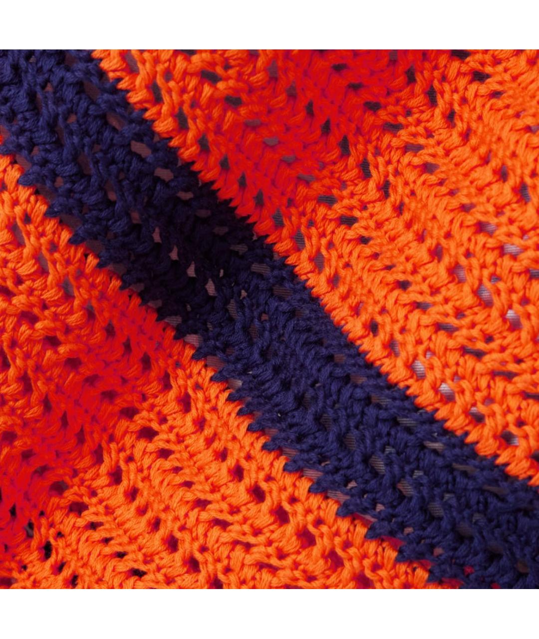 LA DOUBLE J Оранжевое хлопковые шорты, фото 4