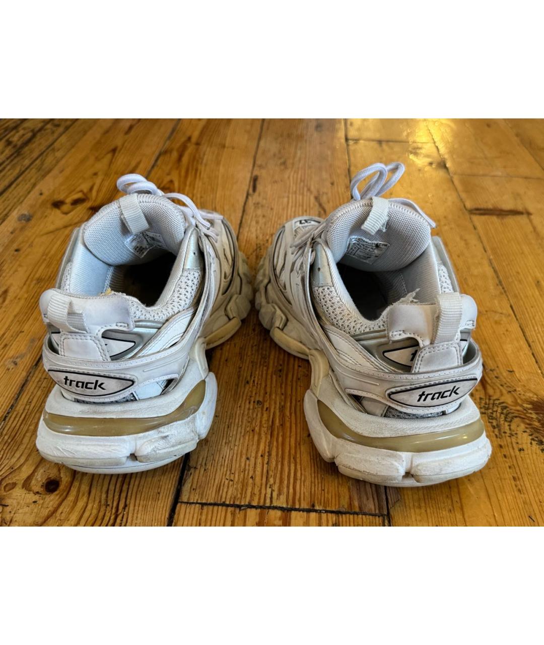 BALENCIAGA Белые кроссовки, фото 3