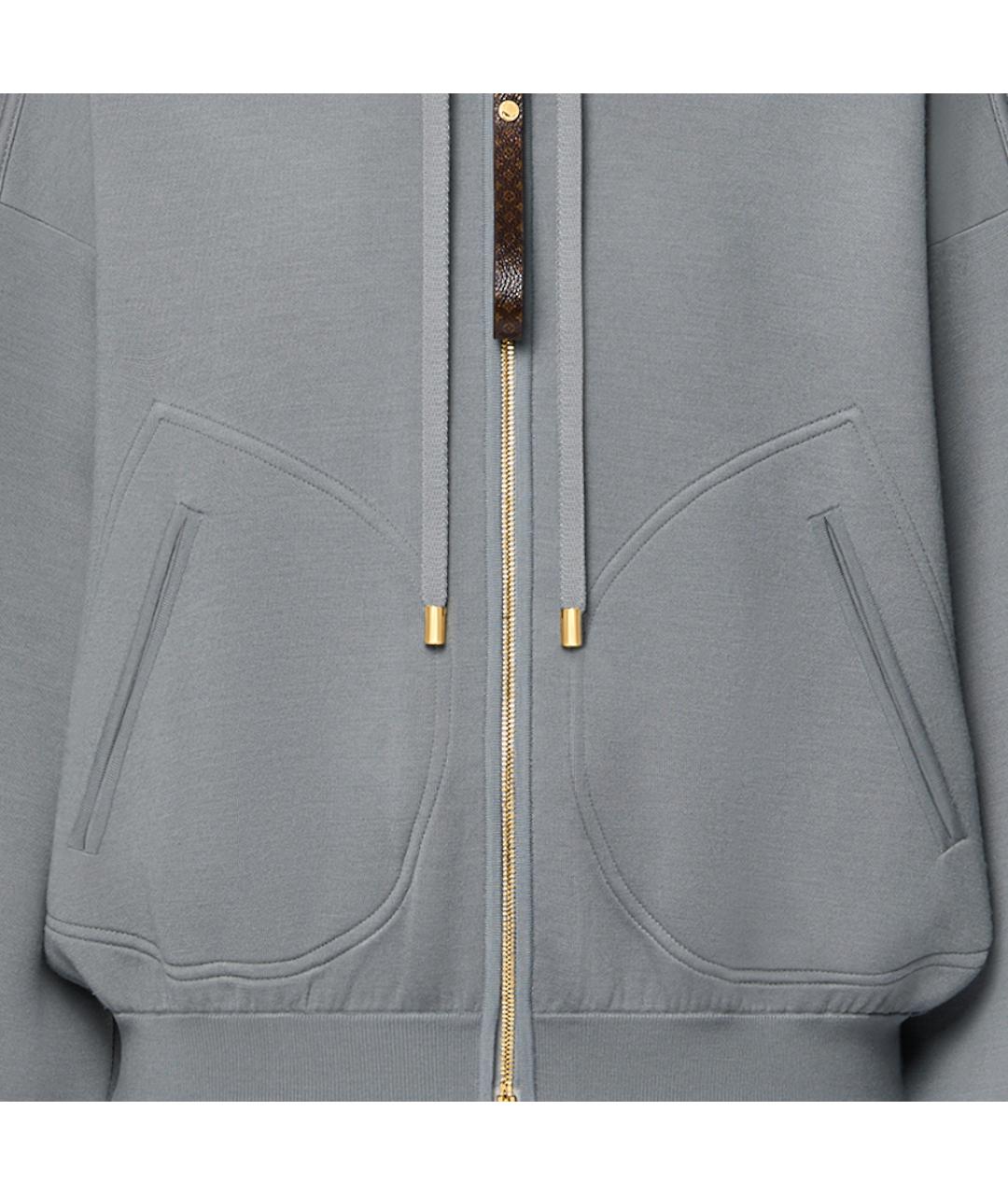 LOUIS VUITTON Серый джемпер / свитер, фото 4