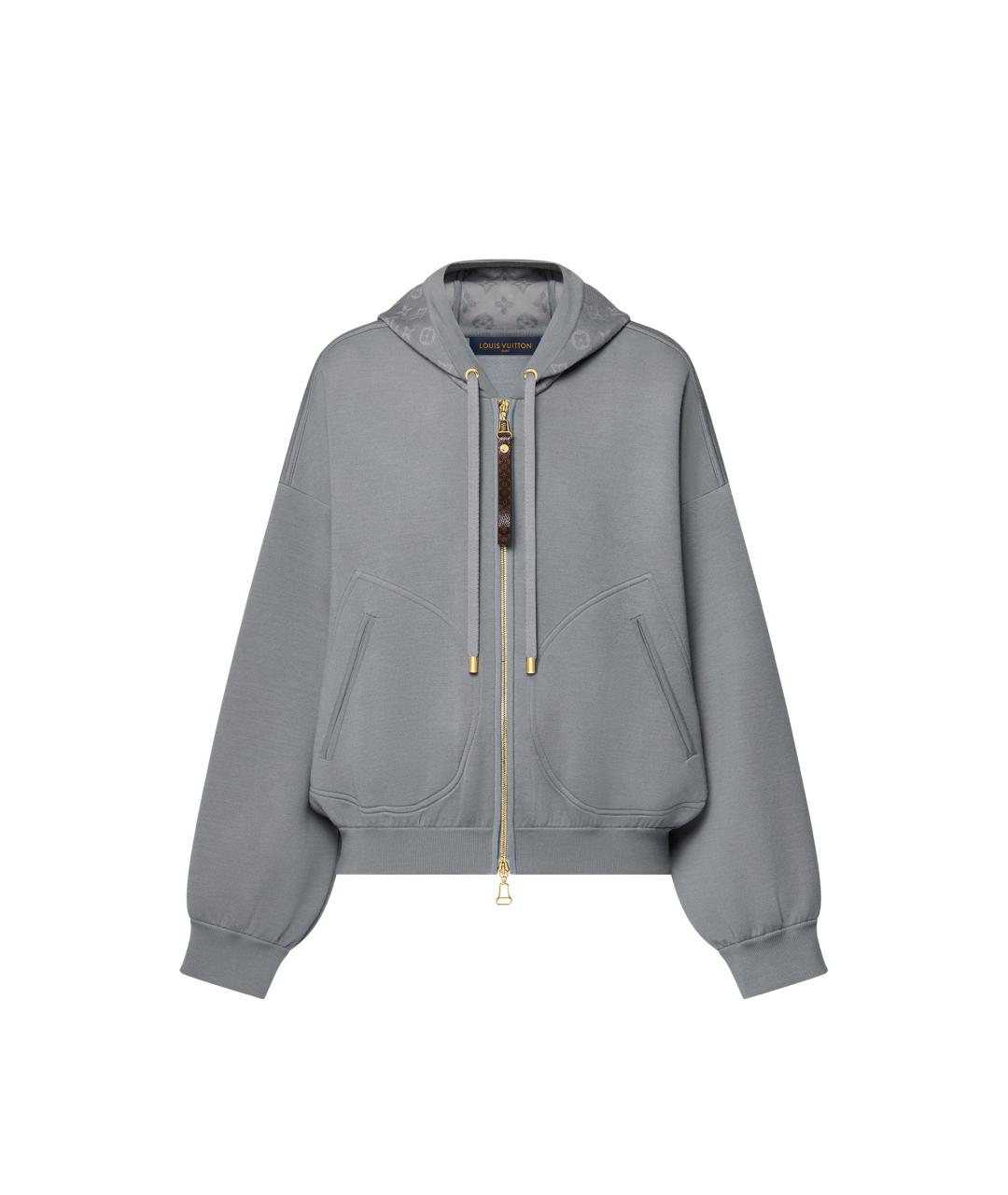 LOUIS VUITTON Серый джемпер / свитер, фото 5