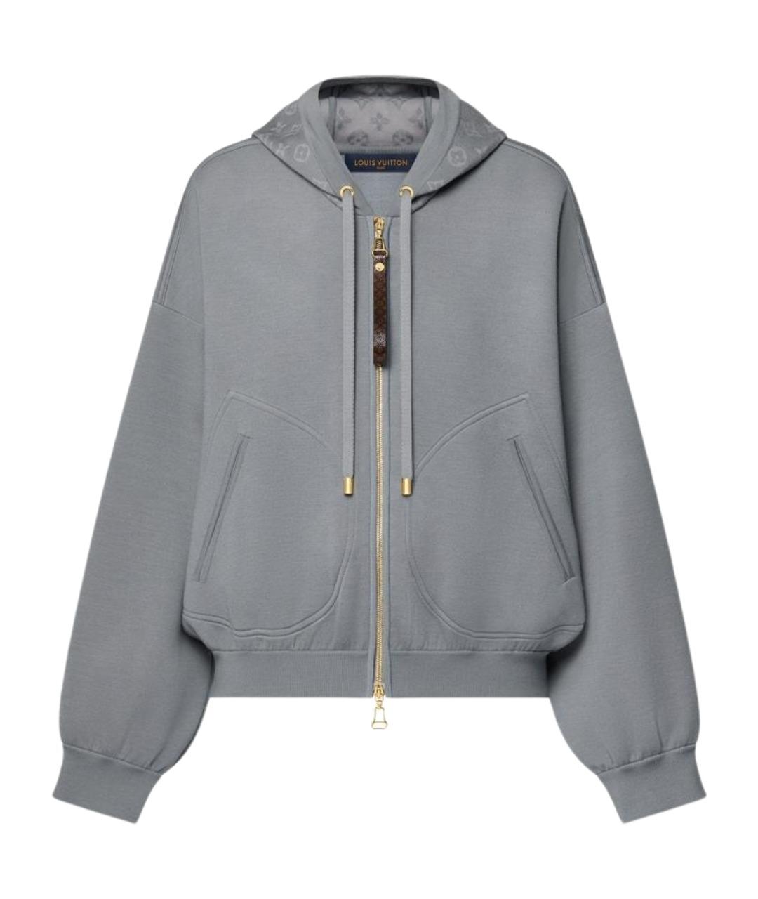 LOUIS VUITTON Серый джемпер / свитер, фото 1
