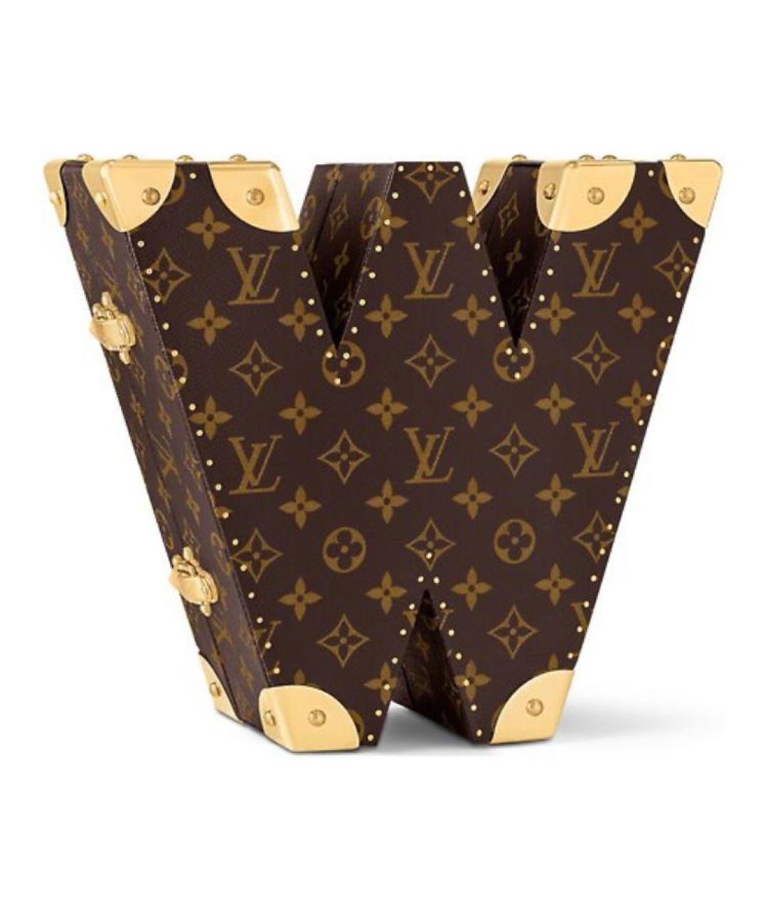 LOUIS VUITTON Коричневый чемодан, фото 2