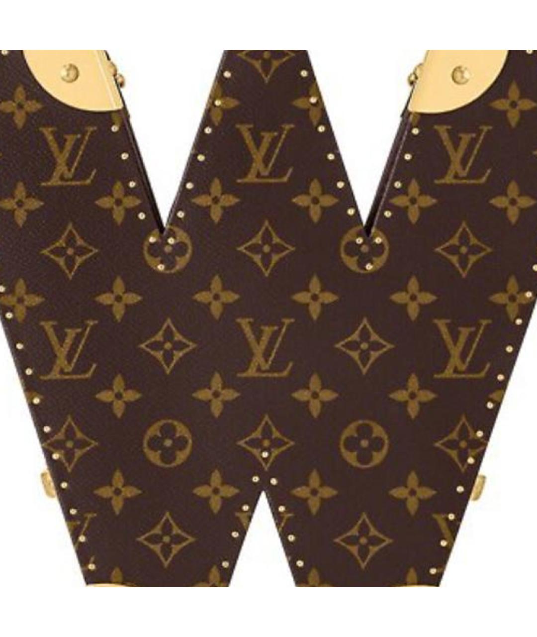 LOUIS VUITTON Коричневый чемодан, фото 4