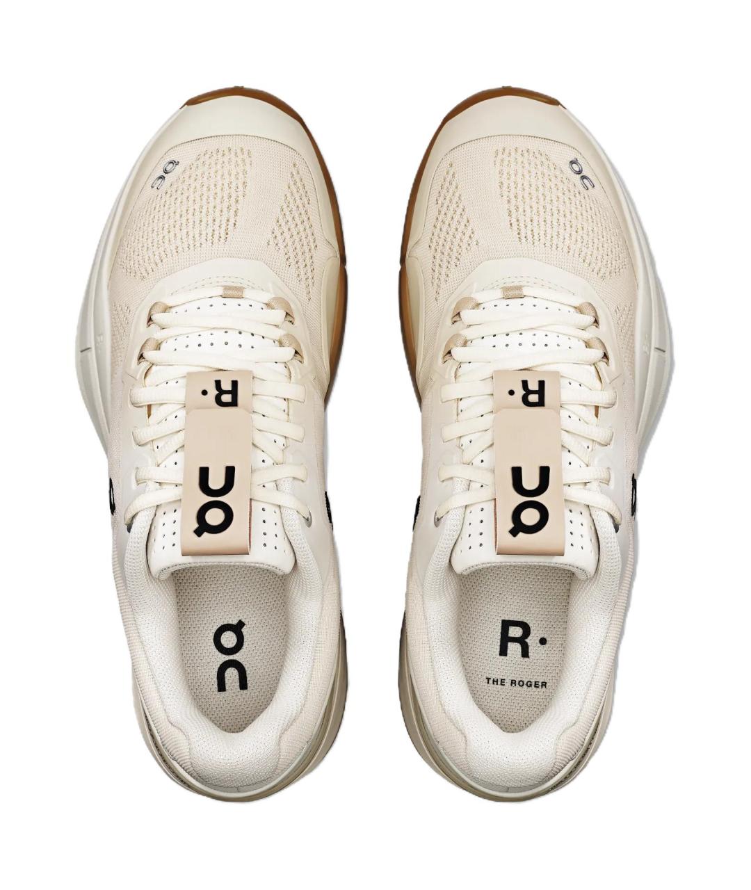 ON Бежевые низкие кроссовки / кеды, фото 4