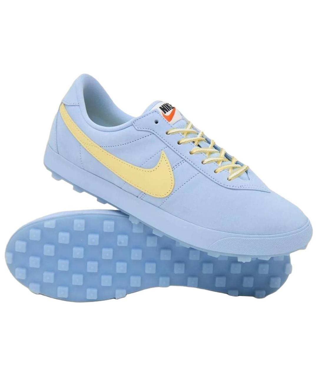 NIKE Голубые низкие кроссовки / кеды, фото 4