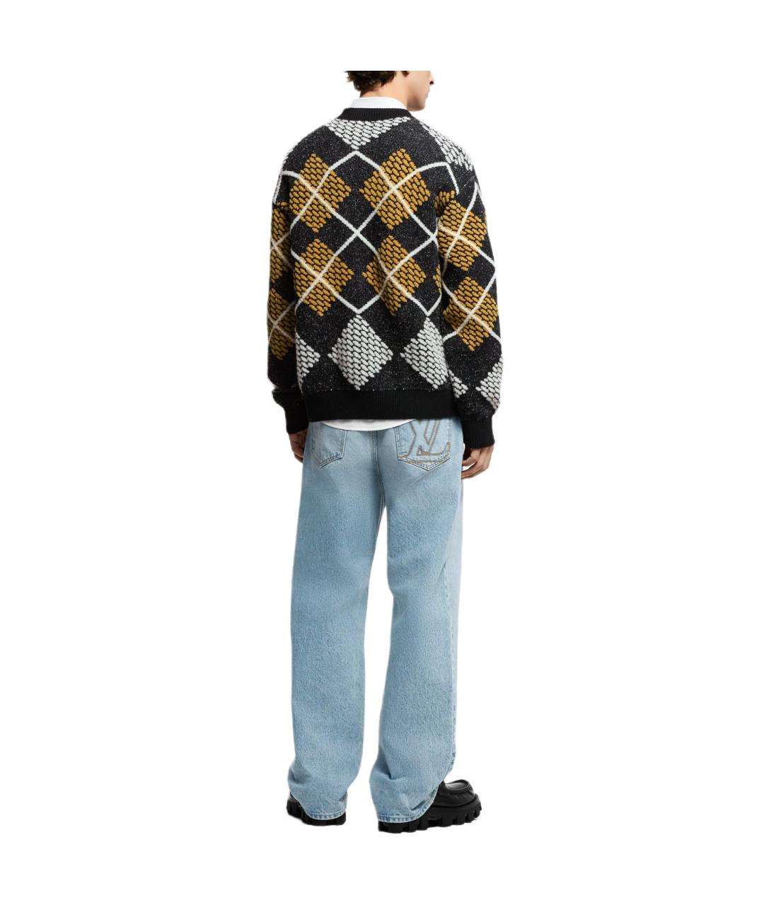LOUIS VUITTON Черный джемпер / свитер, фото 5