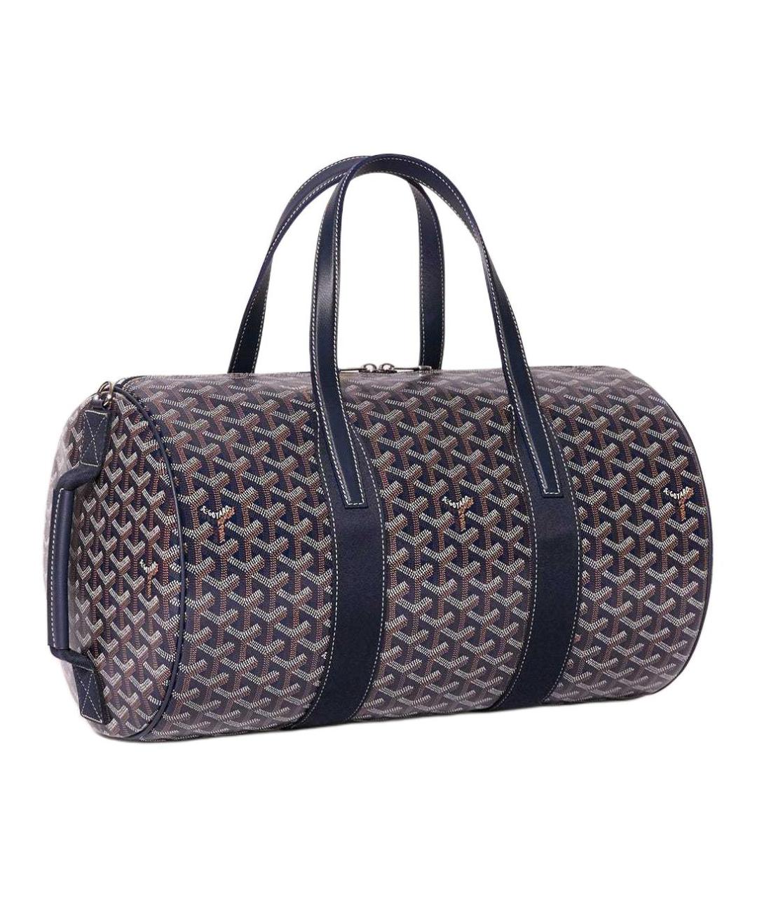 GOYARD Темно-синяя дорожная/спортивная сумка, фото 2