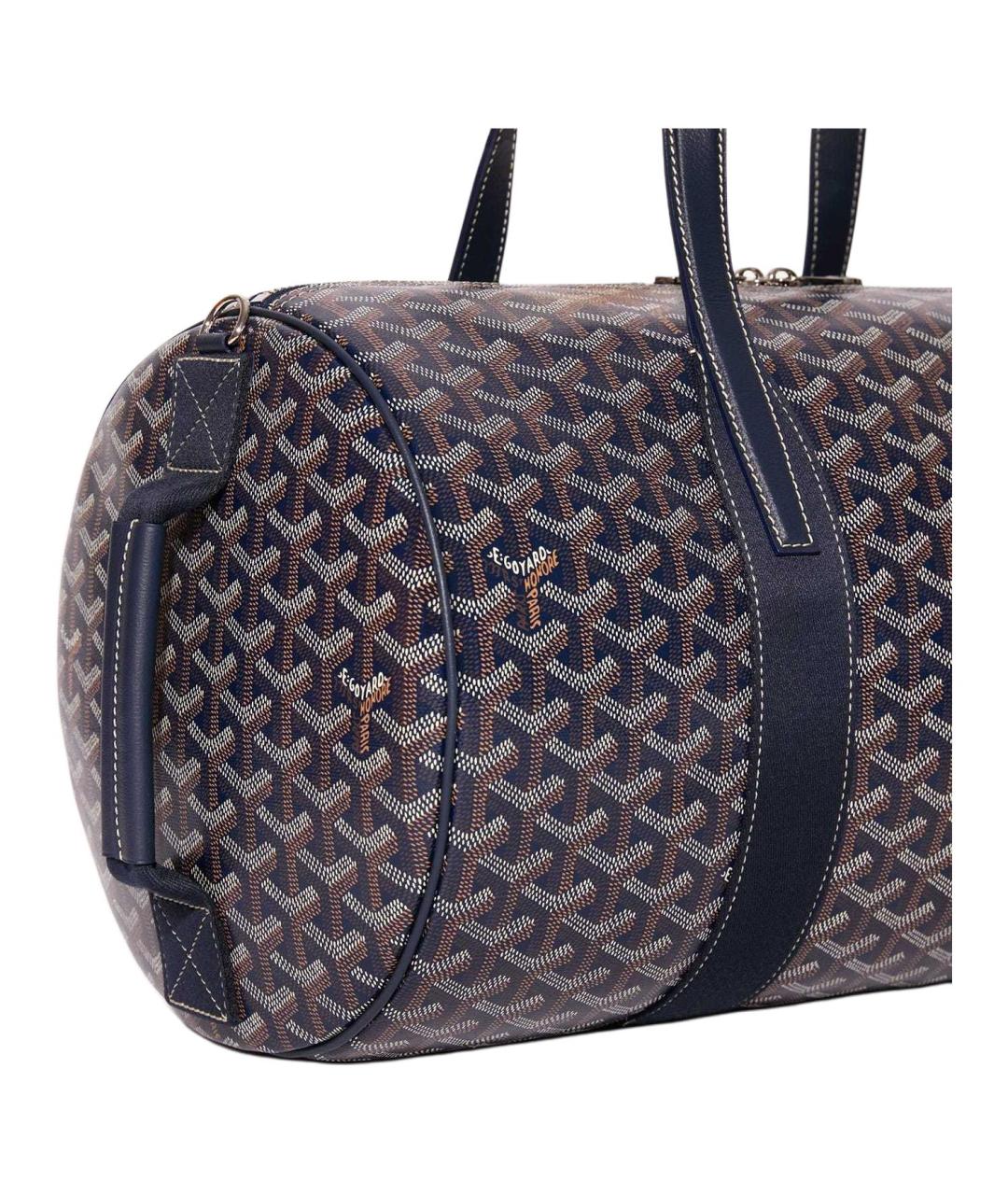 GOYARD Темно-синяя дорожная/спортивная сумка, фото 4