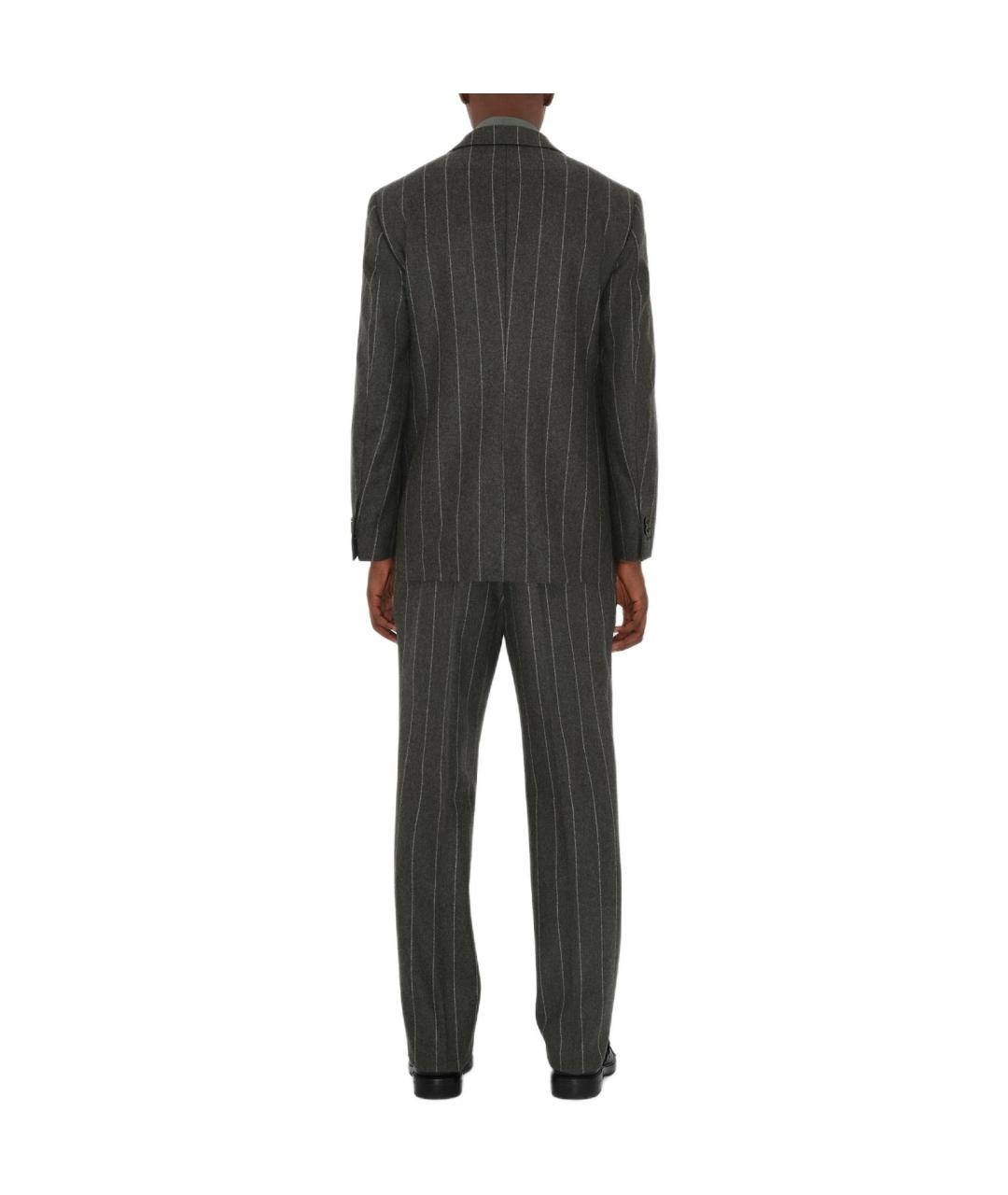 BURBERRY Серый классический костюм, фото 3