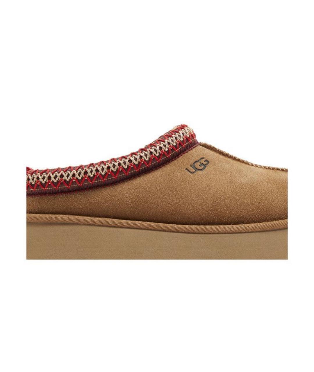 UGG AUSTRALIA Коричневые замшевые сабо, фото 3