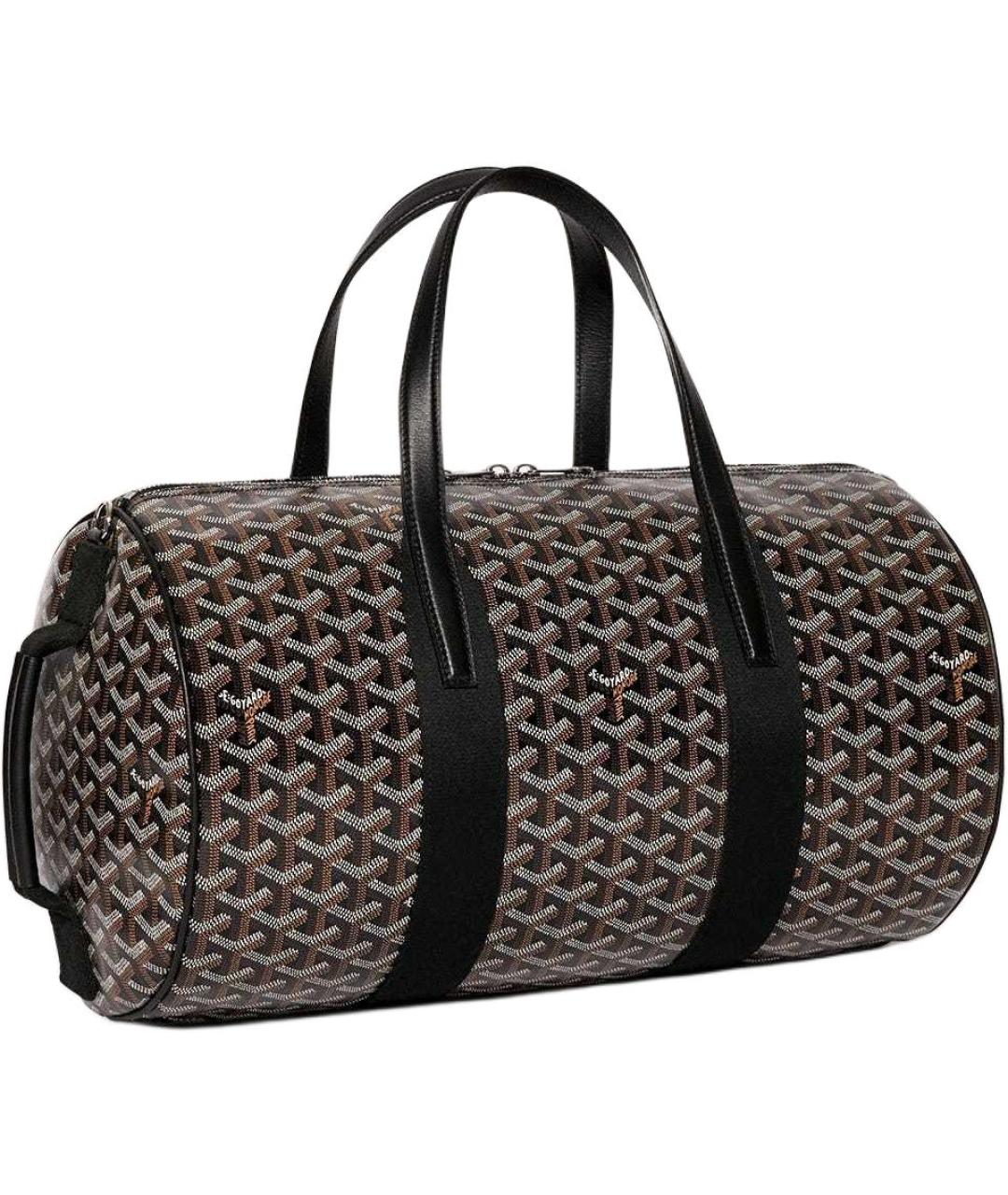 GOYARD Коричневая дорожная/спортивная сумка, фото 2