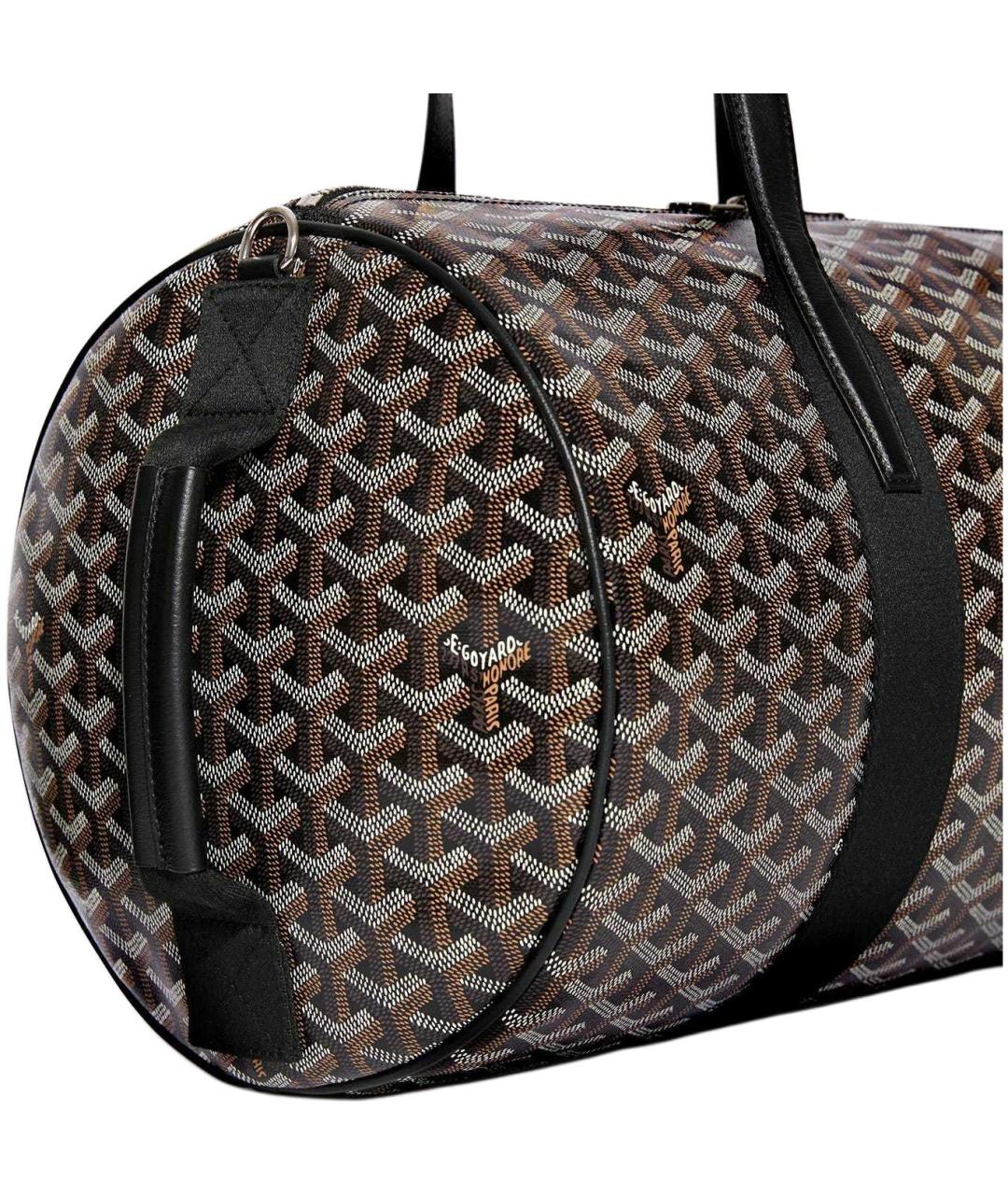 GOYARD Коричневая дорожная/спортивная сумка, фото 4