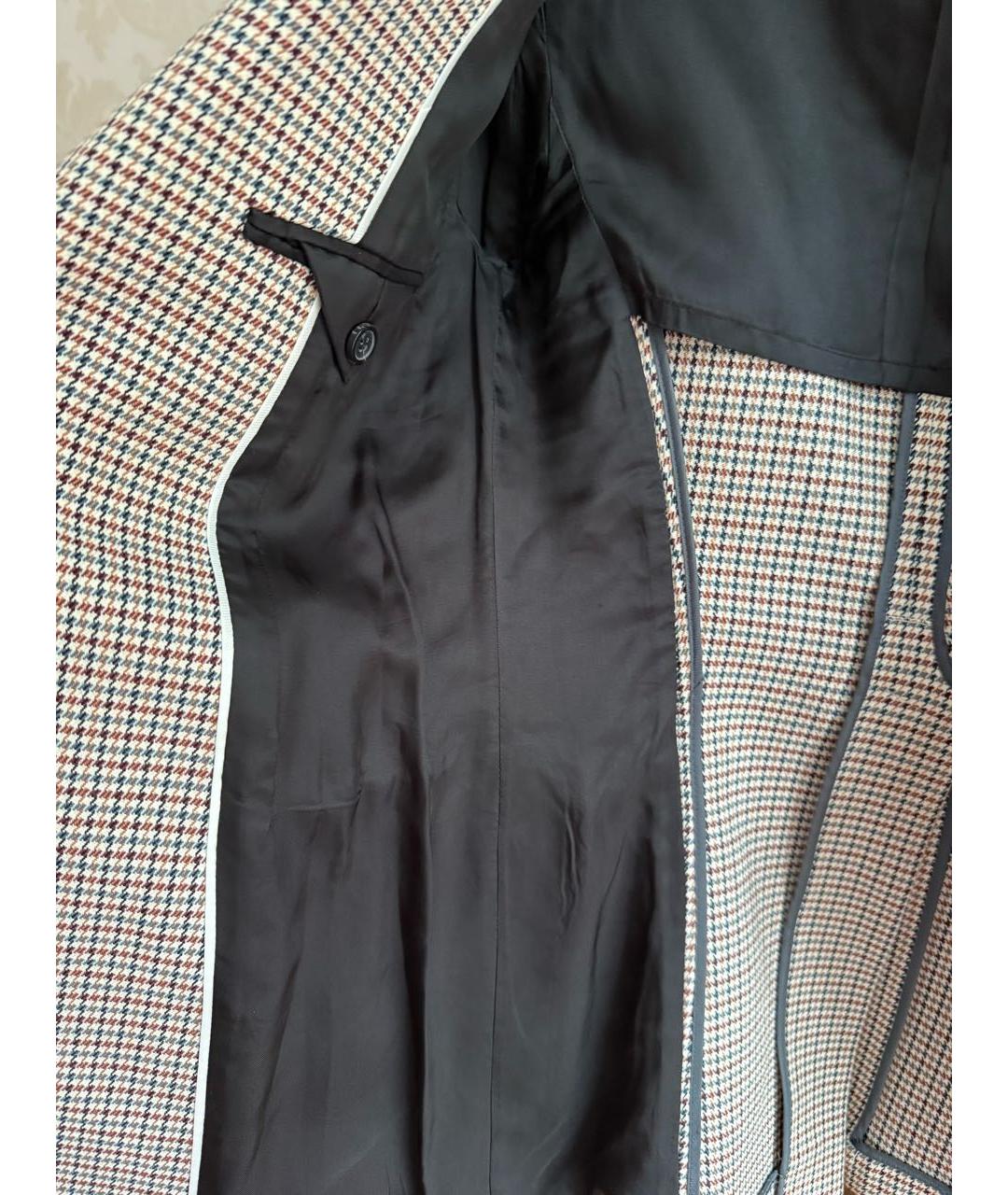 THEORY Коричневый хлопковый жакет/пиджак, фото 4