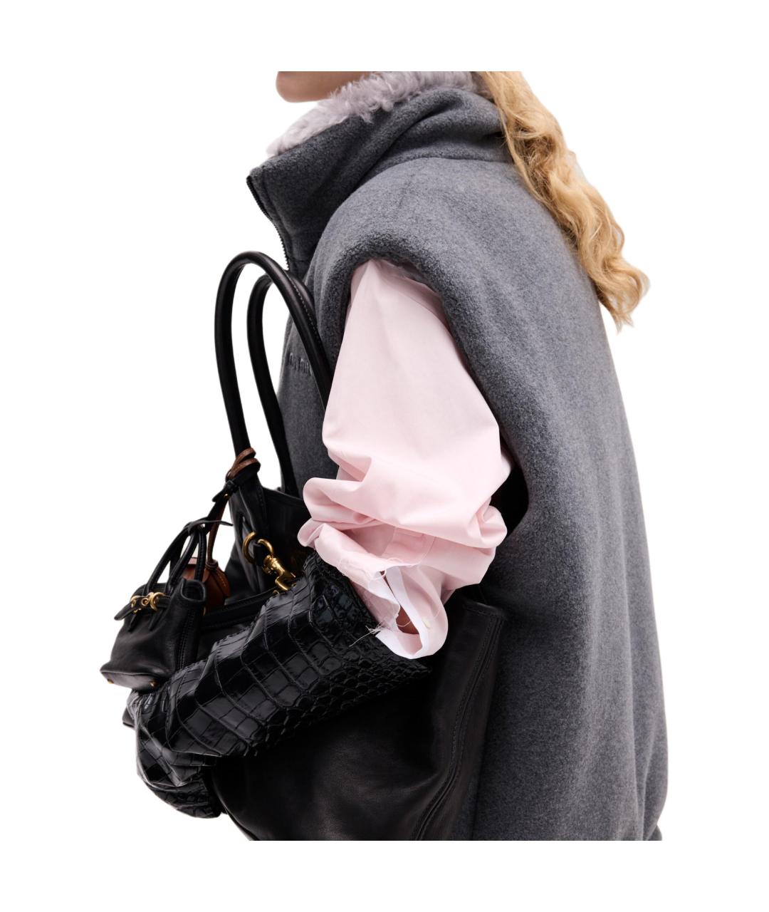 MIU MIU Розовая рубашка, фото 6