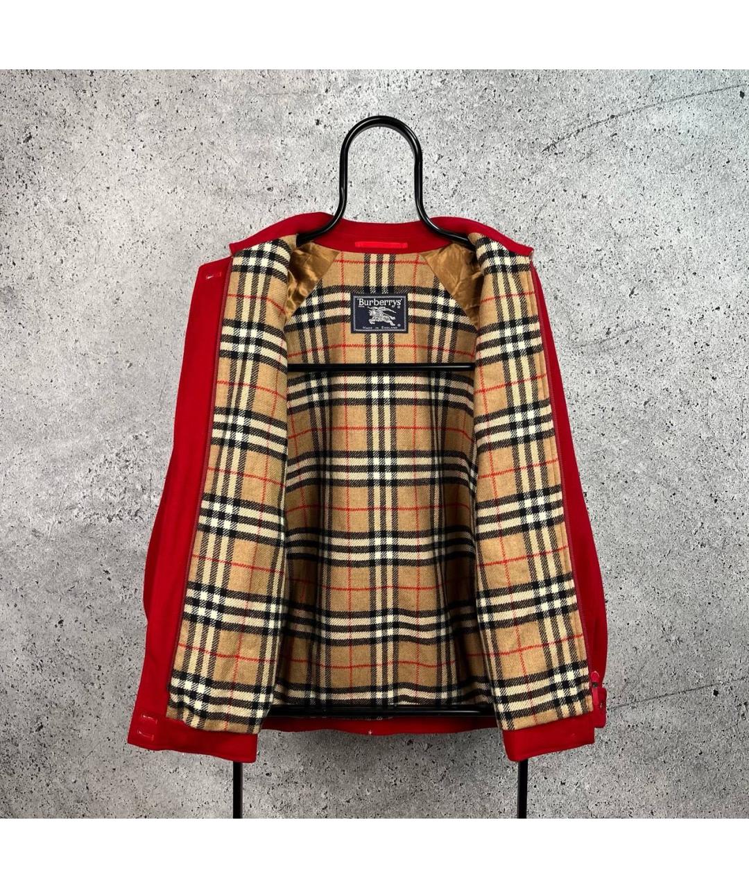 BURBERRY Красное пальто, фото 3