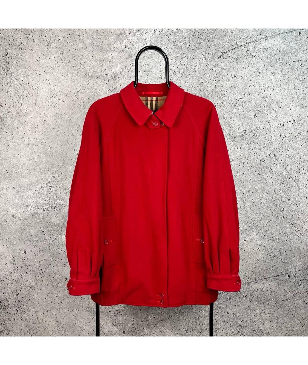 BURBERRY Красное пальто, фото 9