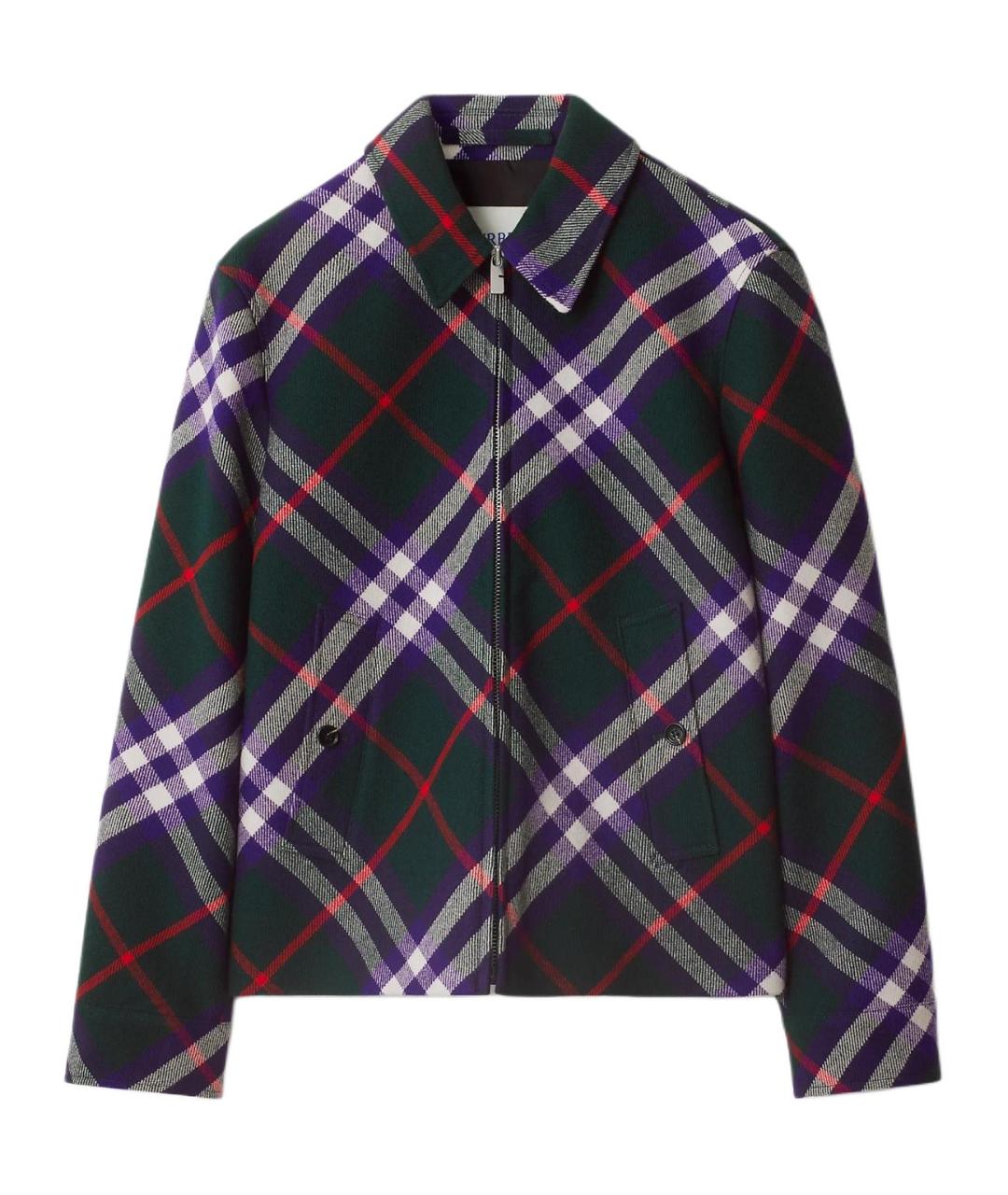 BURBERRY Фиолетовая куртка, фото 1