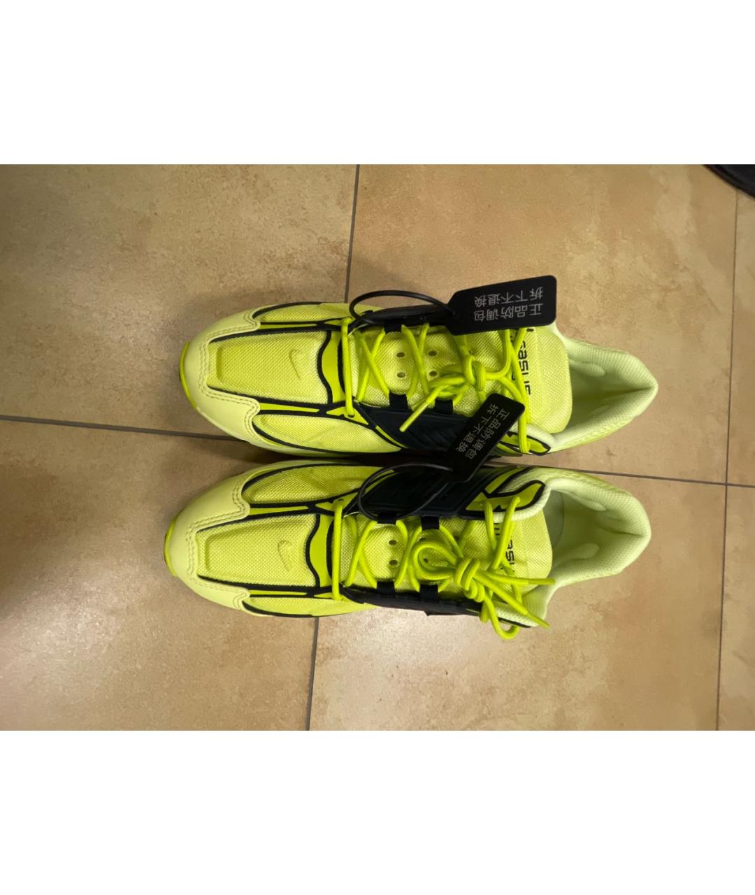 NIKE Салатовые низкие кроссовки / кеды, фото 2