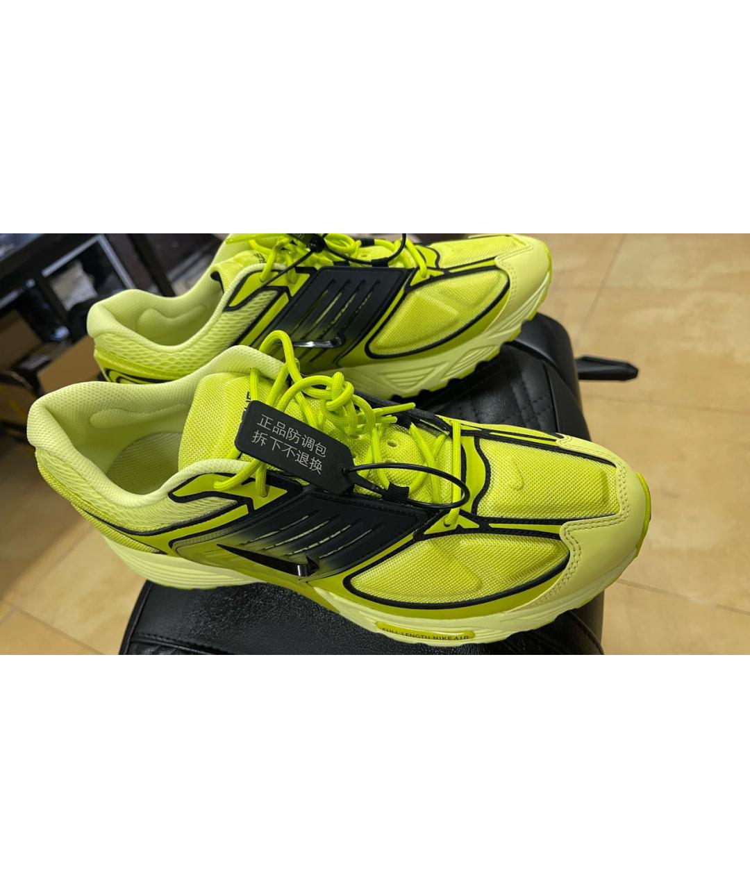 NIKE Салатовые низкие кроссовки / кеды, фото 6