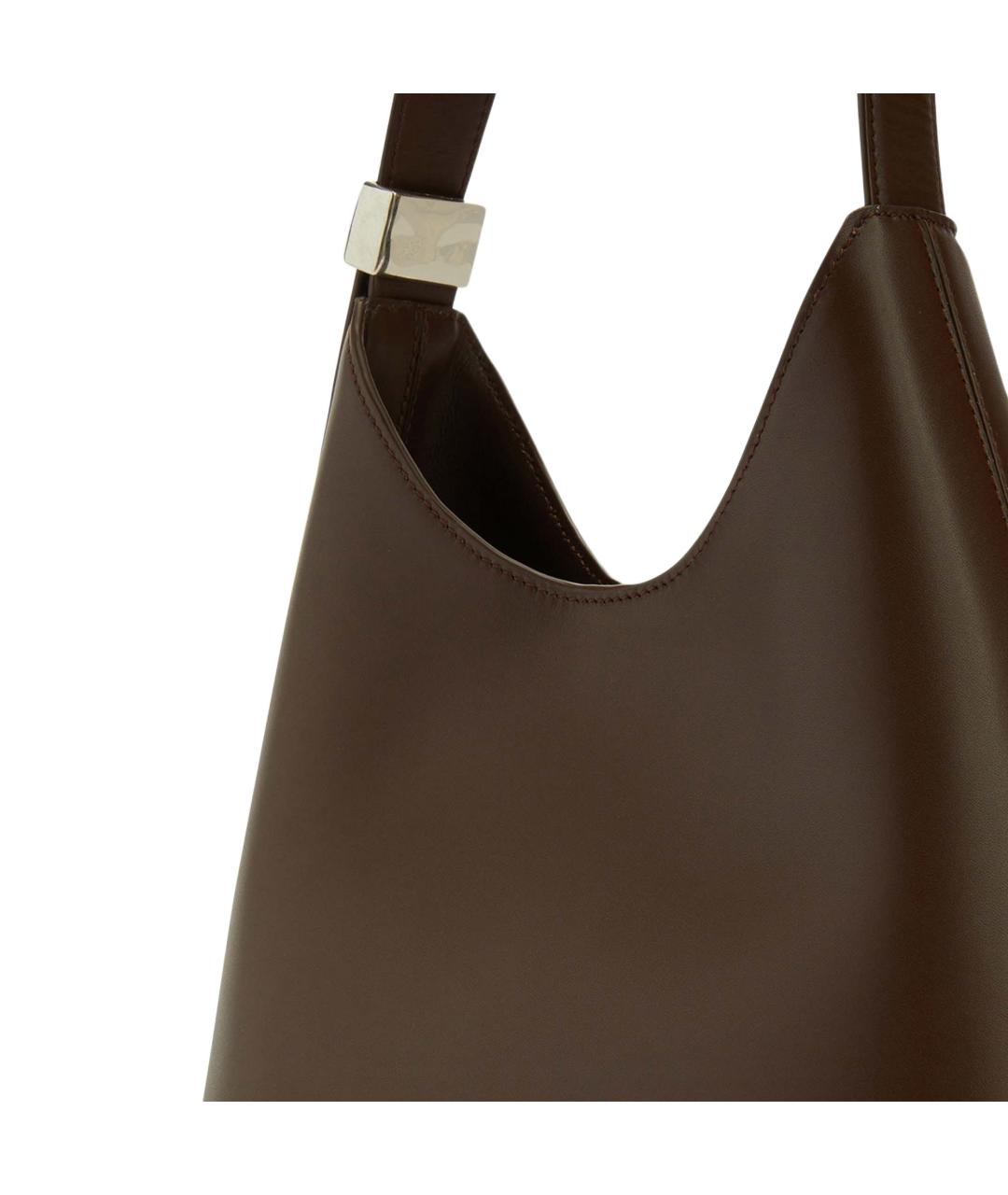 JIL SANDER Коричневая сумка через плечо, фото 3