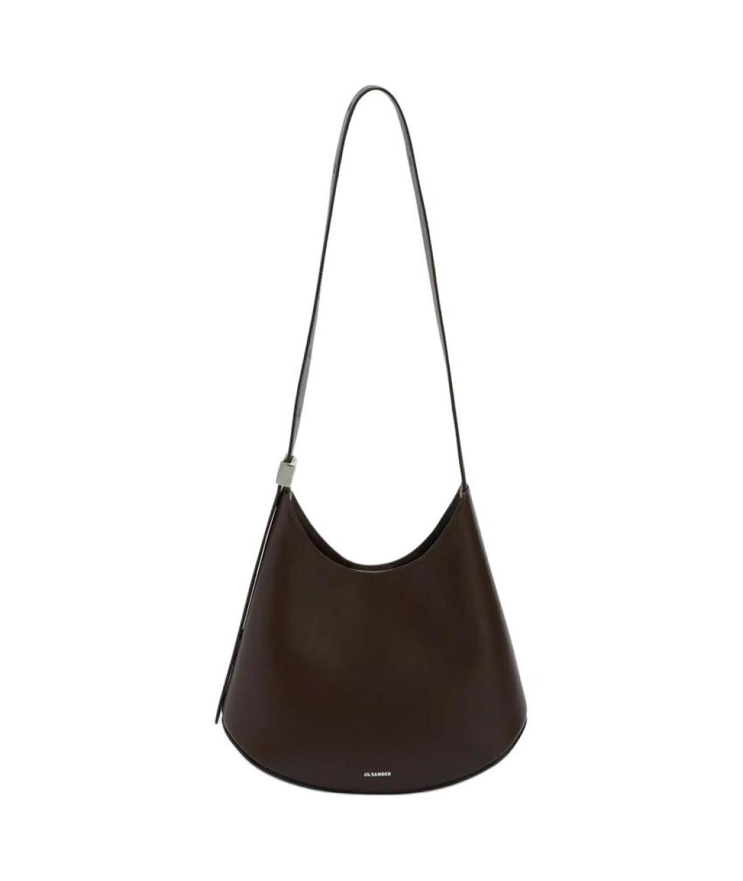 JIL SANDER Коричневая сумка через плечо, фото 1