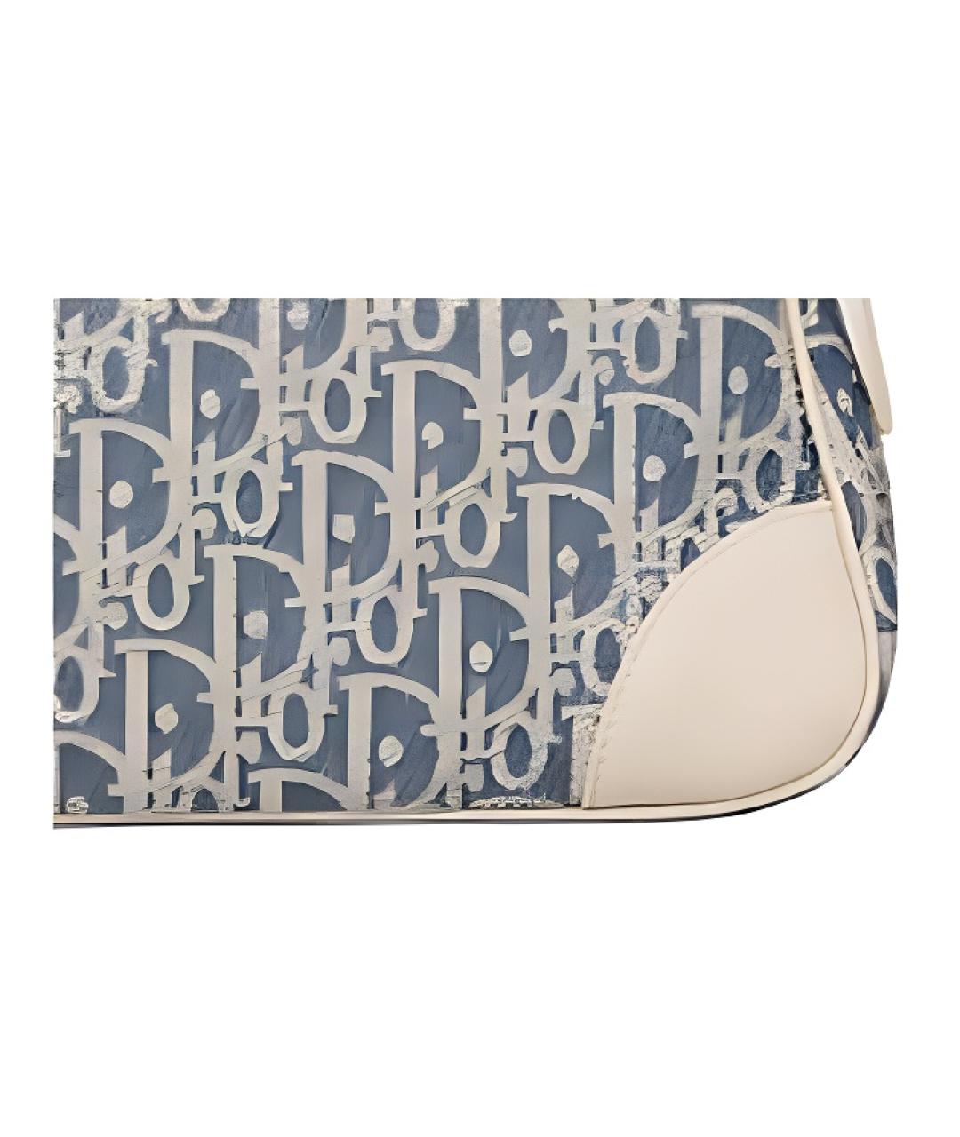 CHRISTIAN DIOR Синяя сумка через плечо, фото 5