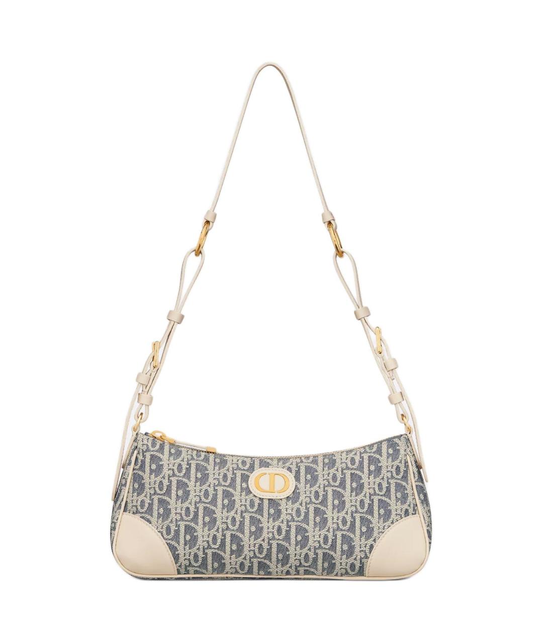 CHRISTIAN DIOR Синяя сумка через плечо, фото 1