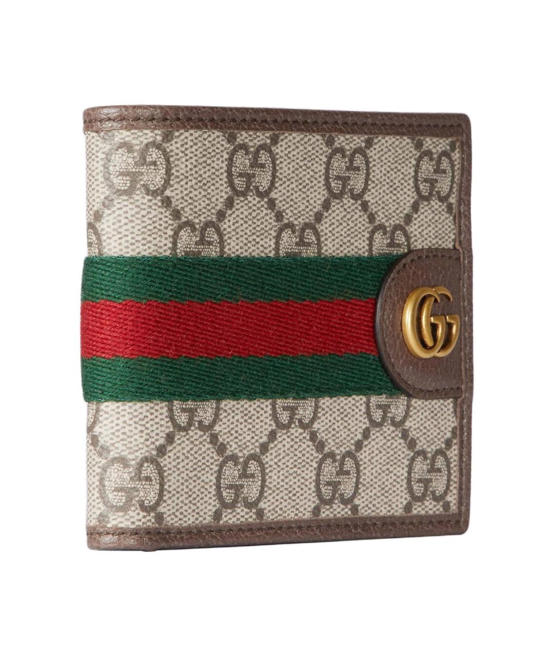 GUCCI Бежевый кошелек, фото 2