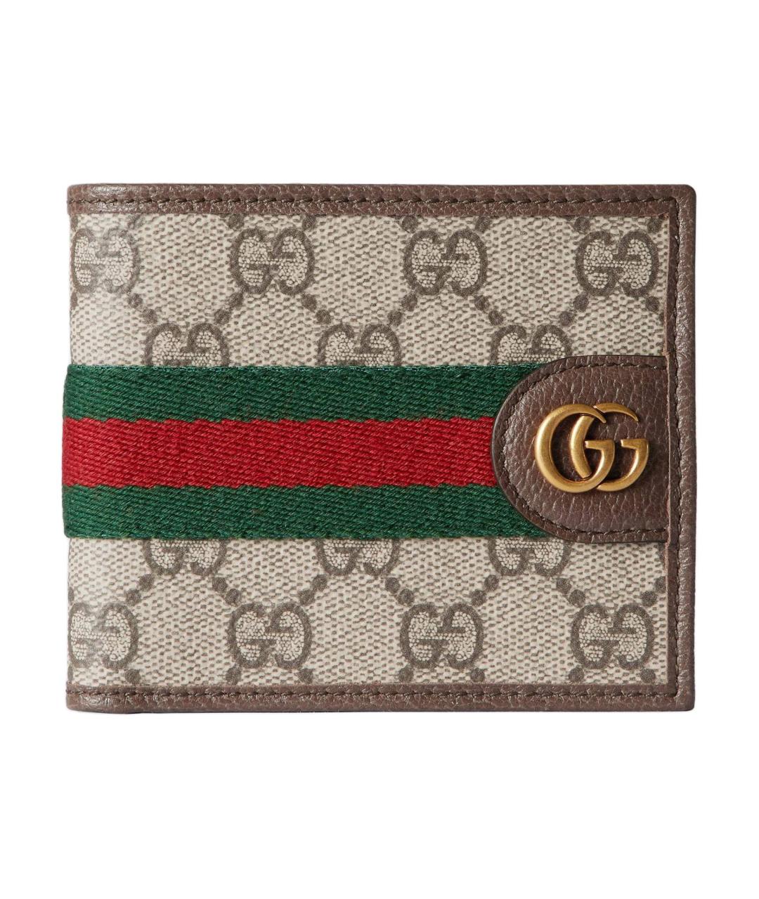 GUCCI Бежевый кошелек, фото 1