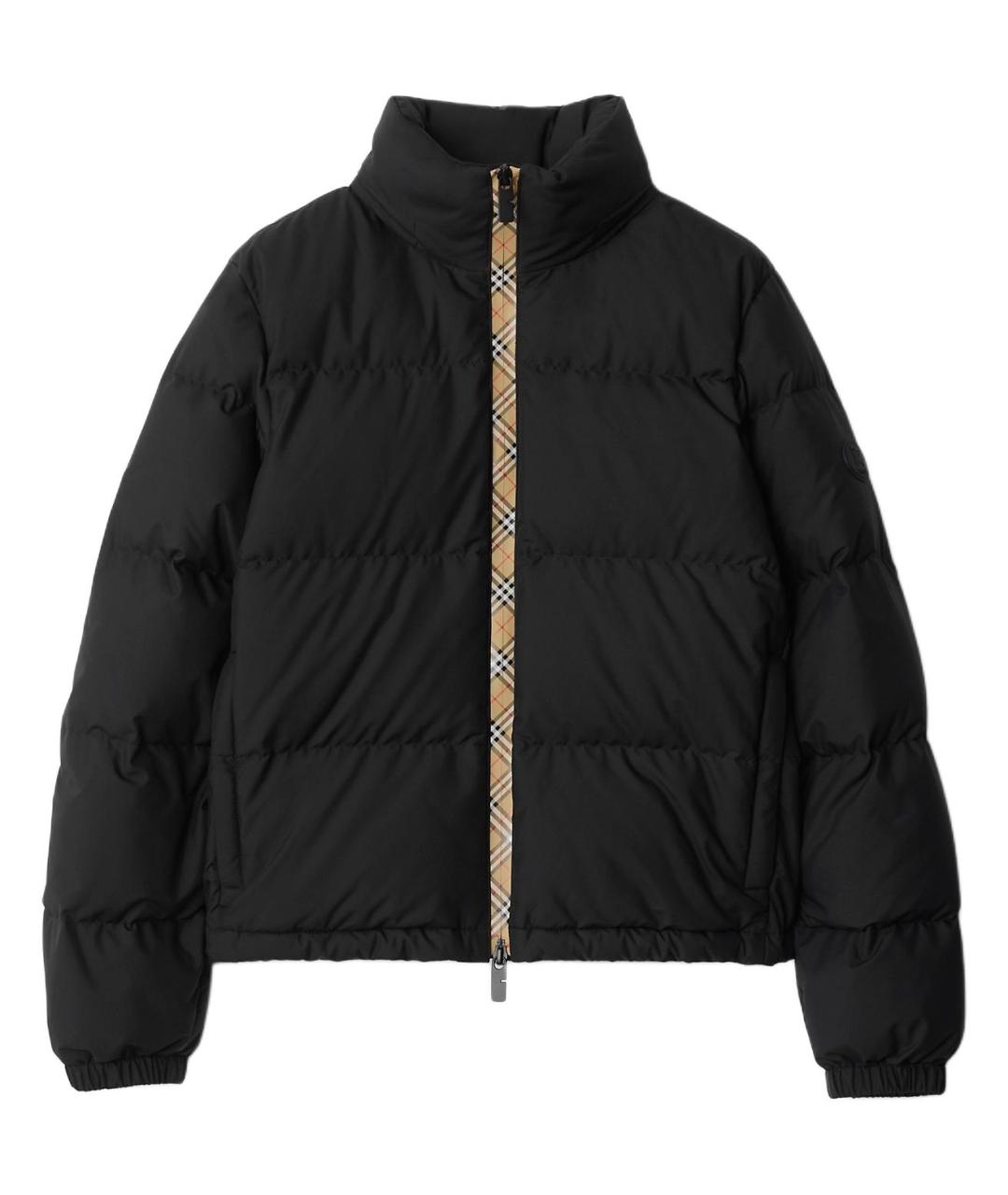 BURBERRY Черный пуховик, фото 1