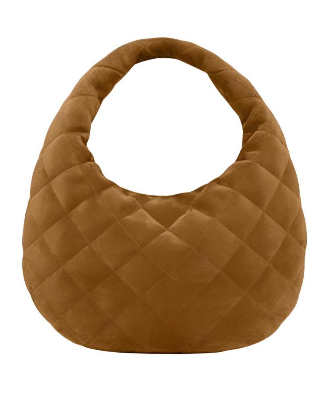 SAINT LAURENT Коричневая сумка через плечо, фото 4