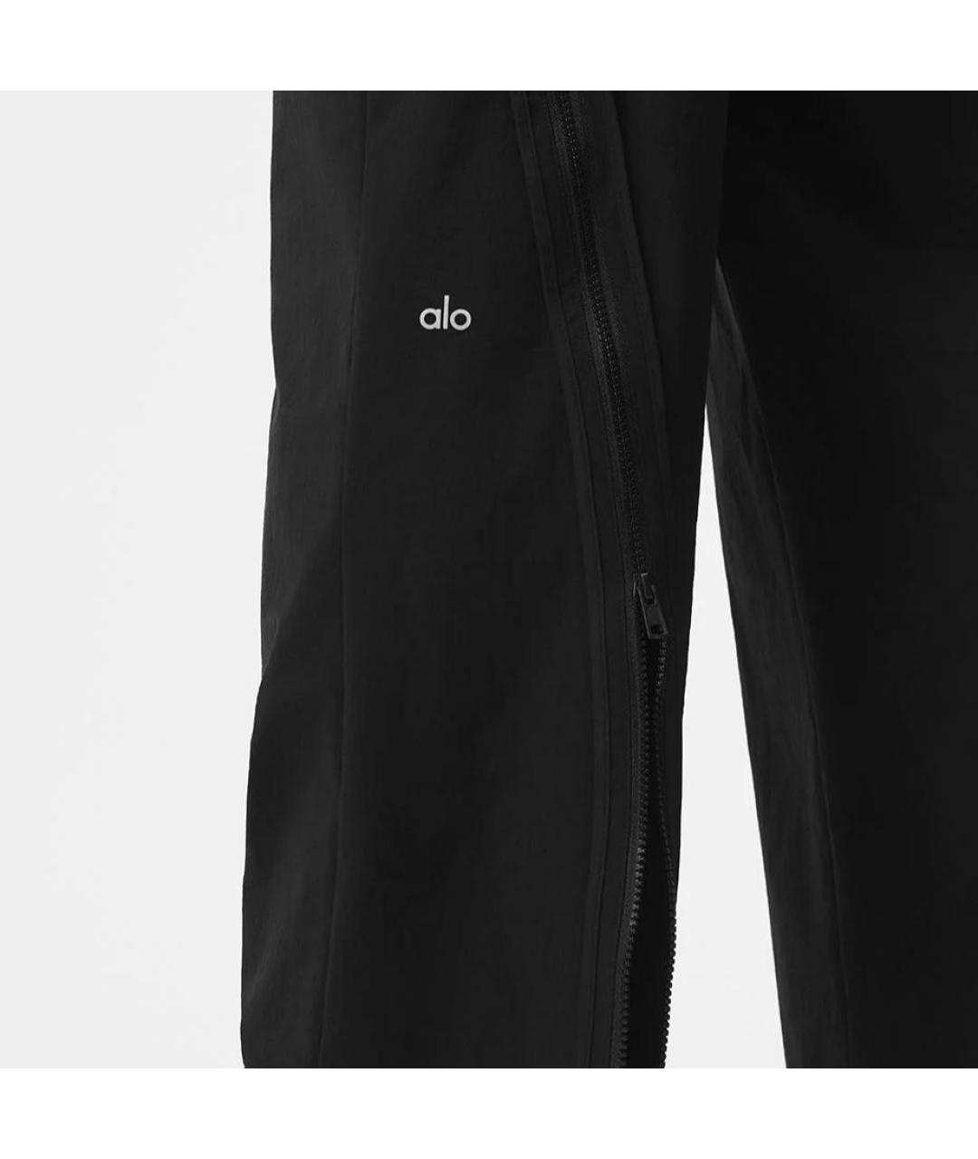 ALO YOGA Черные прямые брюки, фото 3