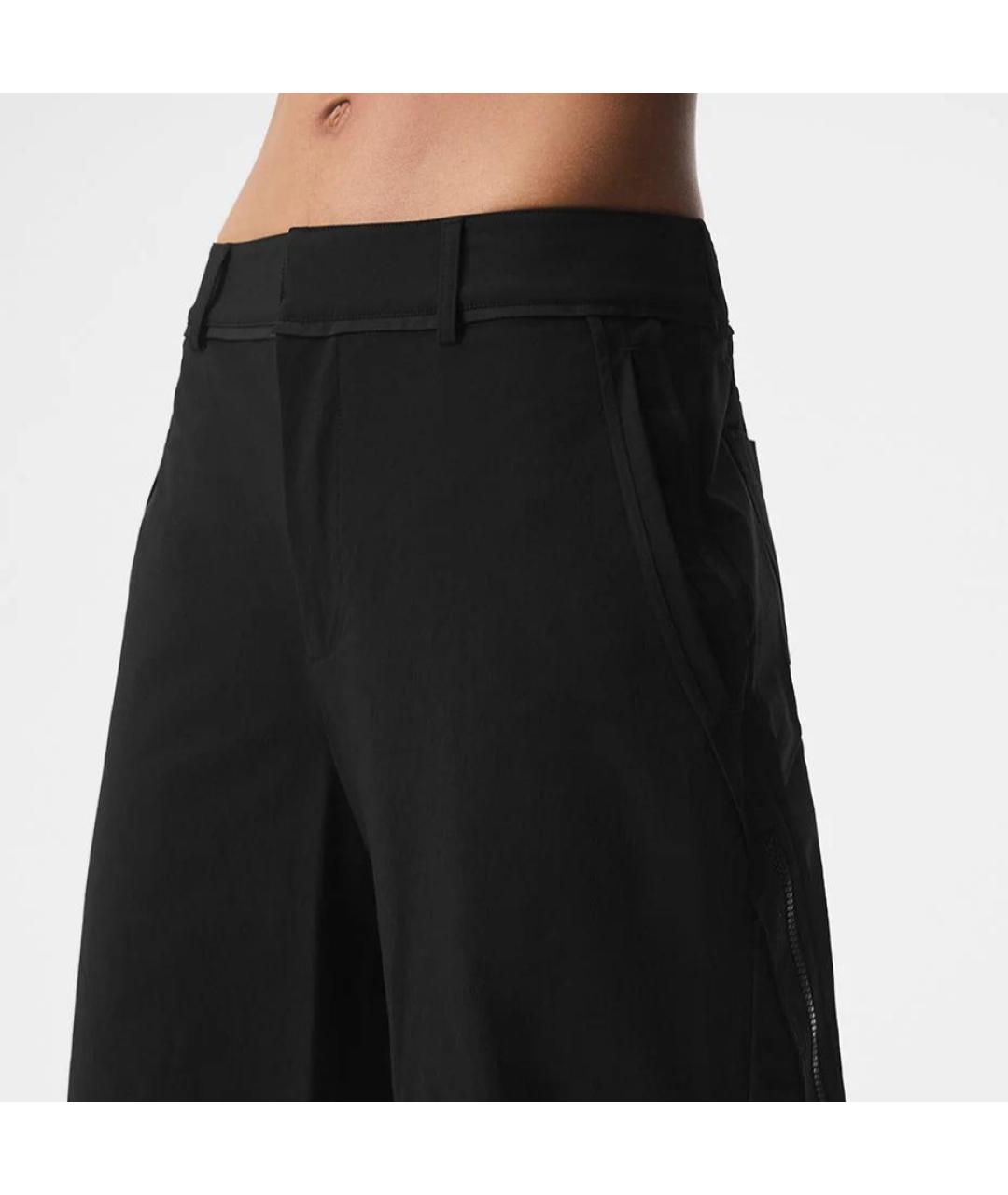 ALO YOGA Черные прямые брюки, фото 4