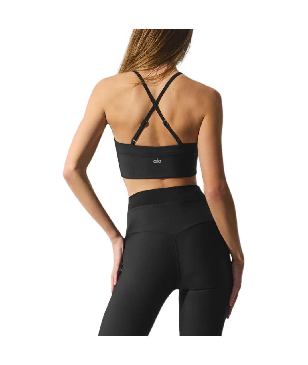 ALO YOGA Черный бюстгалтеры, фото 2