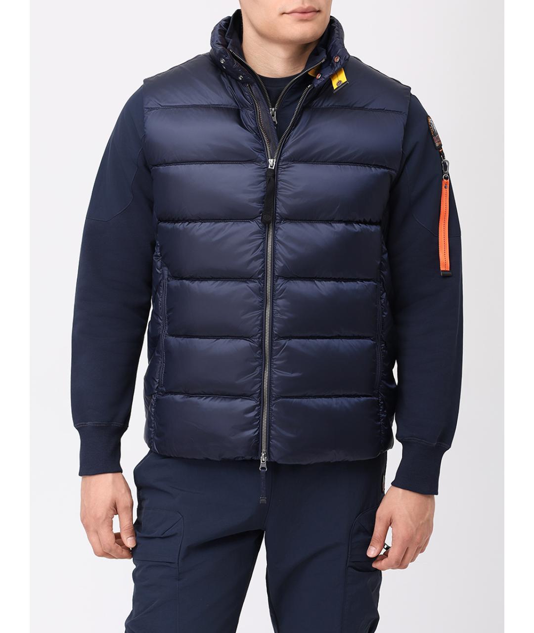 PARAJUMPERS Синий жилет, фото 4