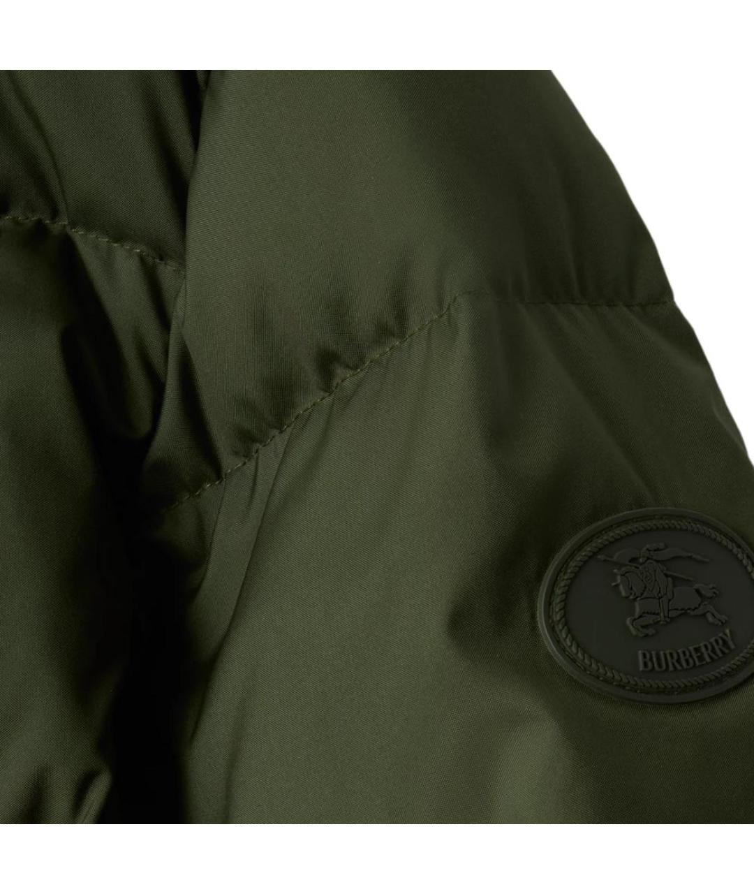 BURBERRY Хаки пуховик, фото 5