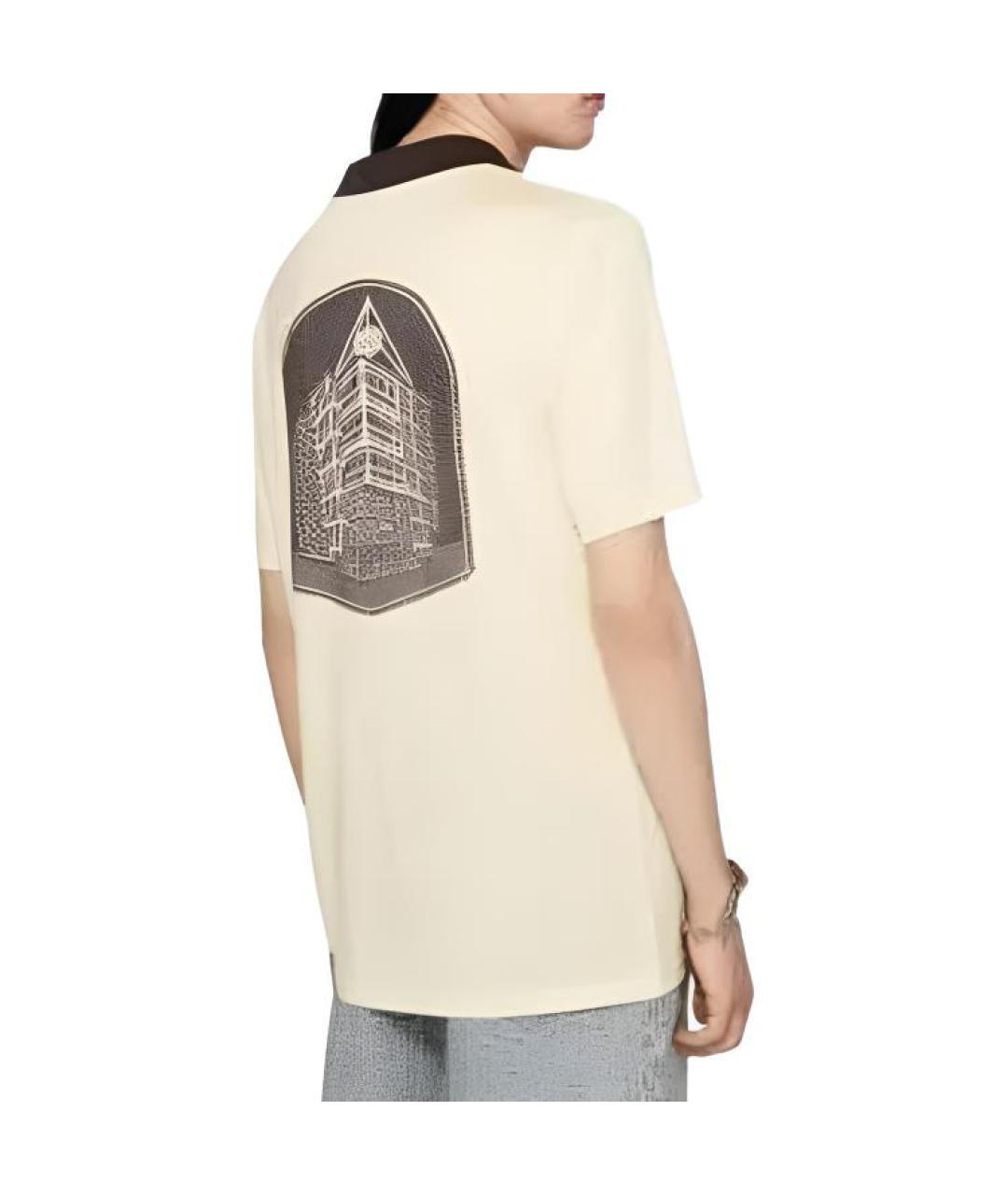 ACNE STUDIOS Белая футболка, фото 3