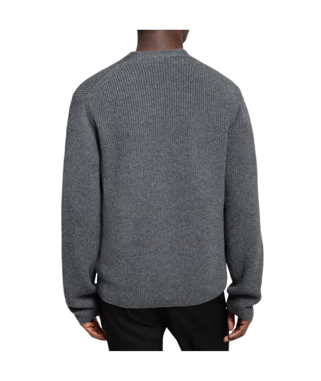 LOUIS VUITTON Серый джемпер / свитер, фото 3
