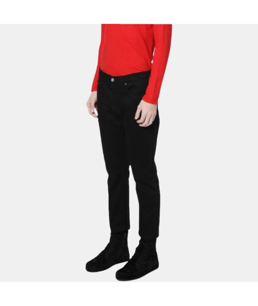 ACNE STUDIOS Черные прямые джинсы, фото 3