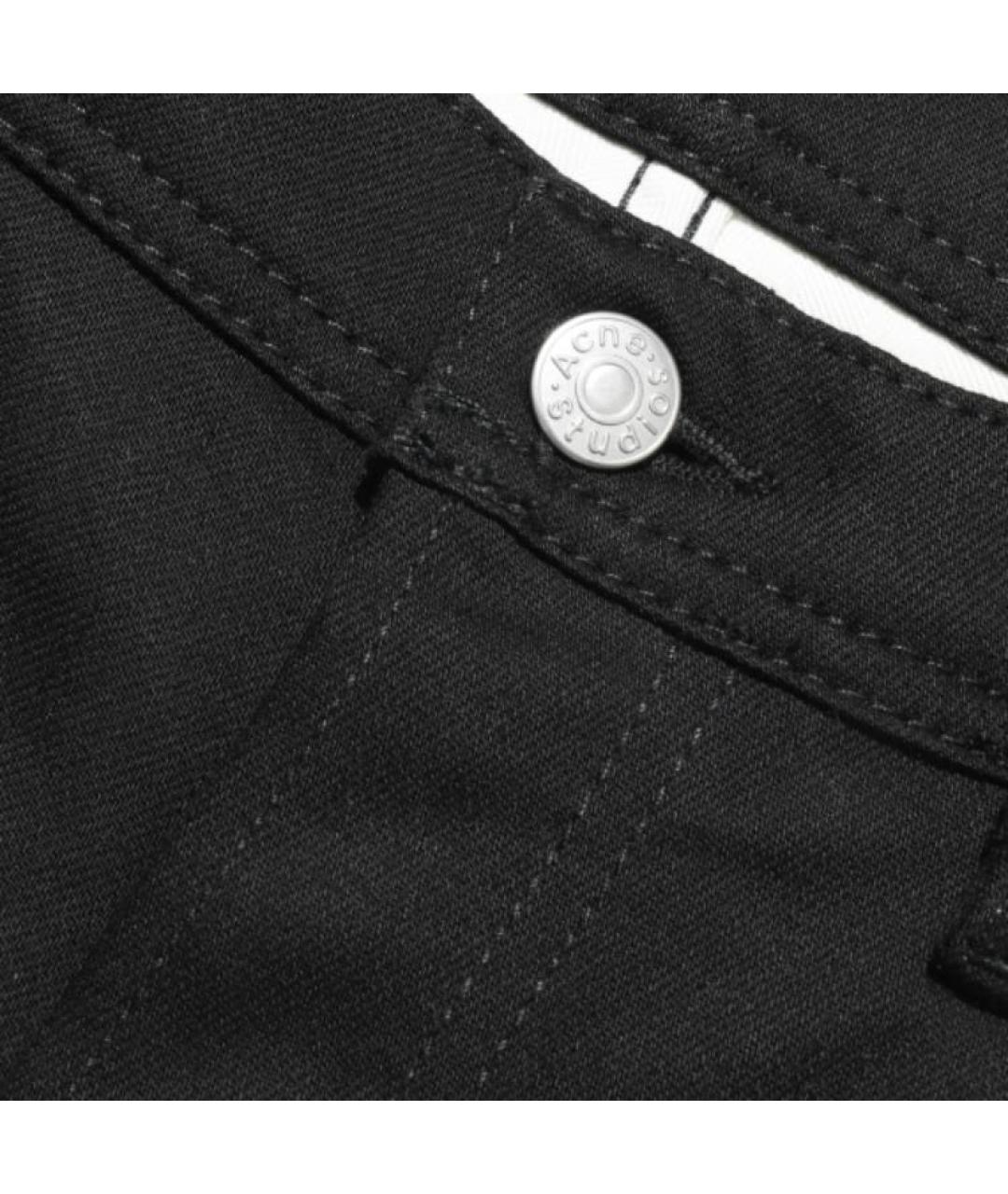 ACNE STUDIOS Черные прямые джинсы, фото 5