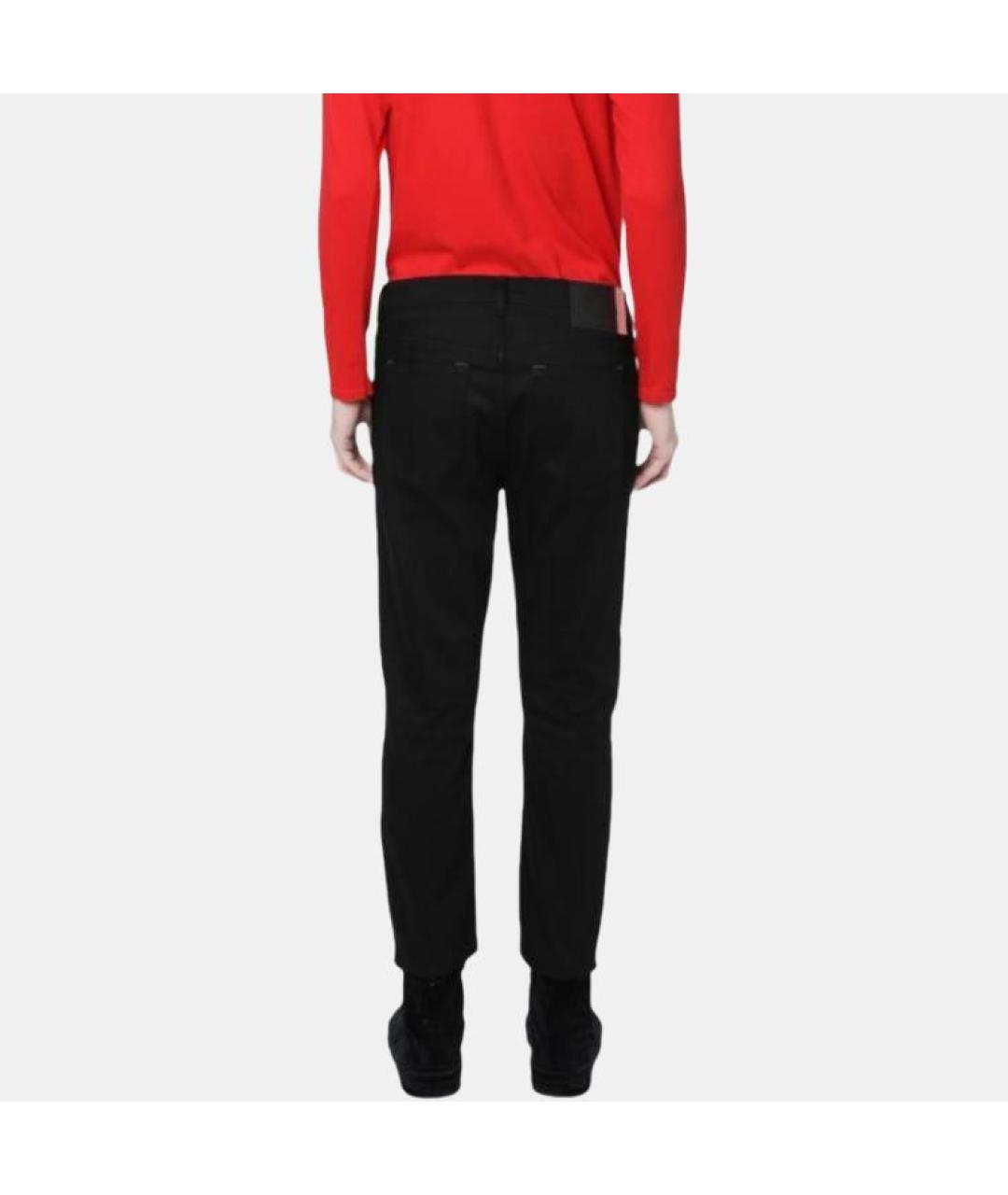 ACNE STUDIOS Черные прямые джинсы, фото 4